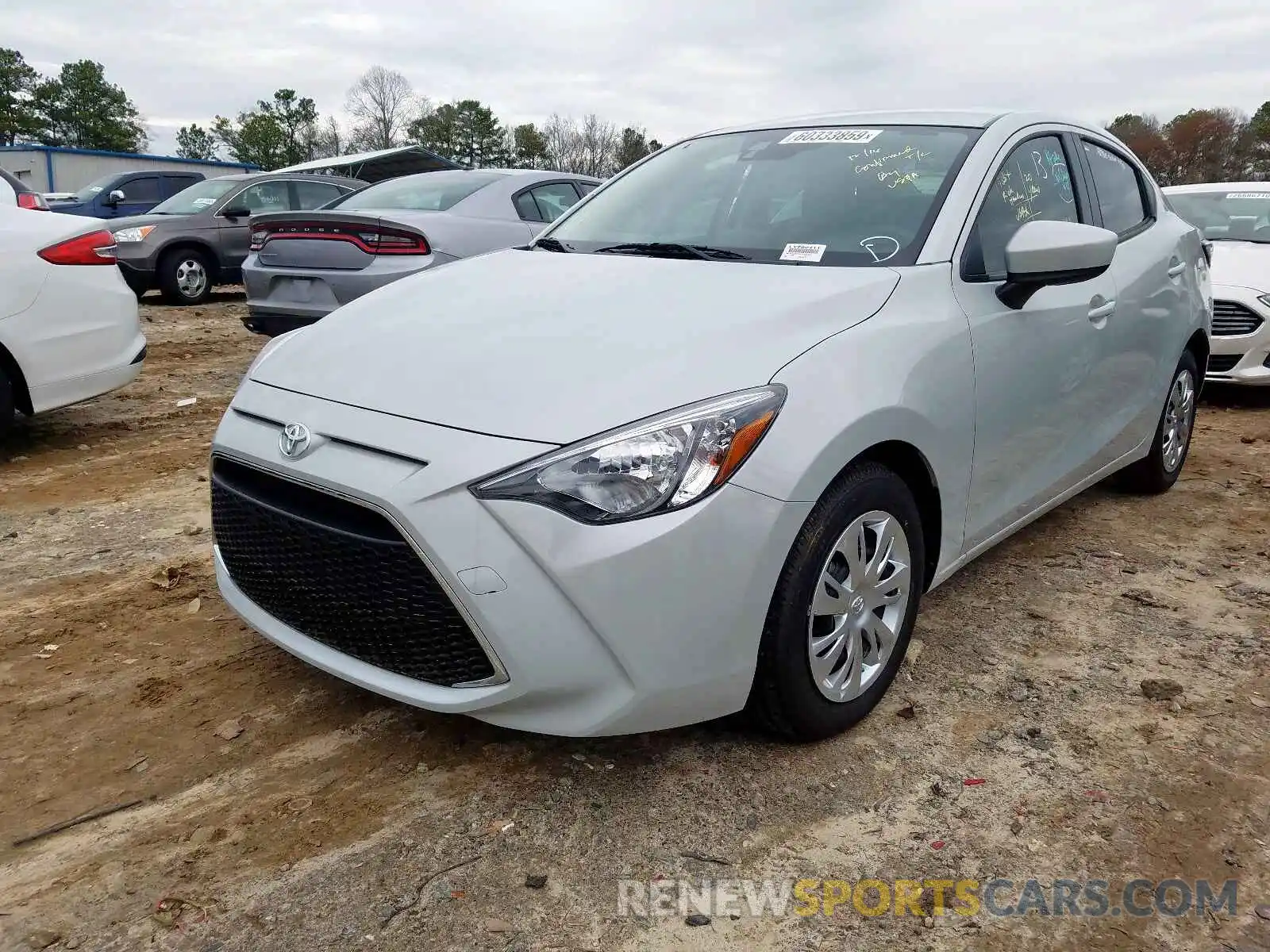 2 Photograph of a damaged car 3MYDLBYV4LY702211 TOYOTA YARIS 2020