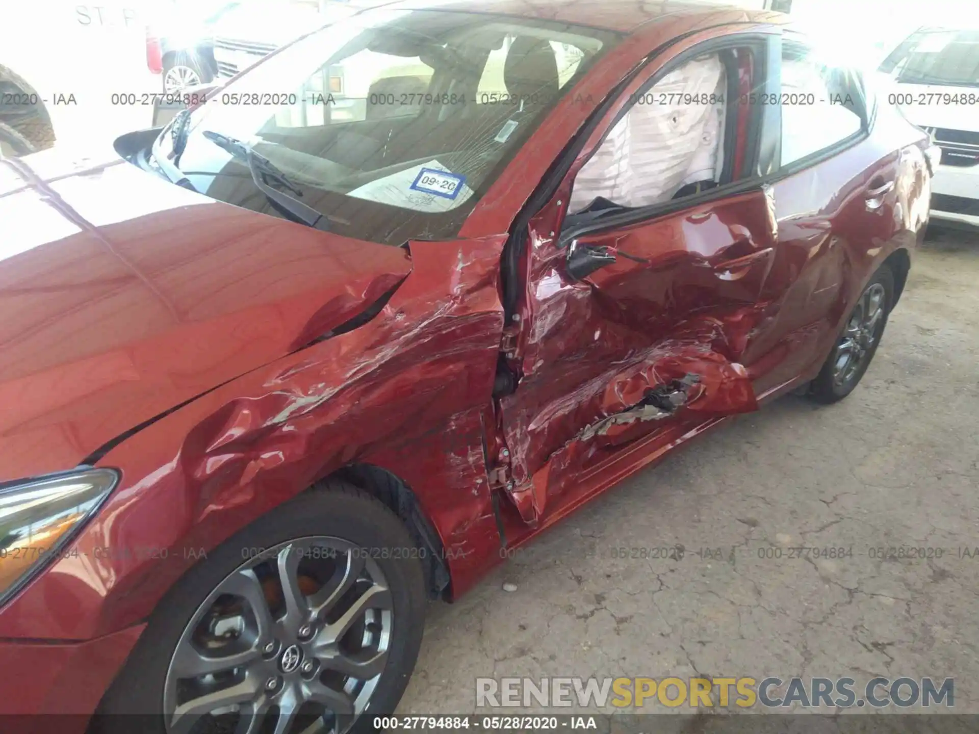 6 Photograph of a damaged car 3MYDLBYV5LY702301 TOYOTA YARIS 2020