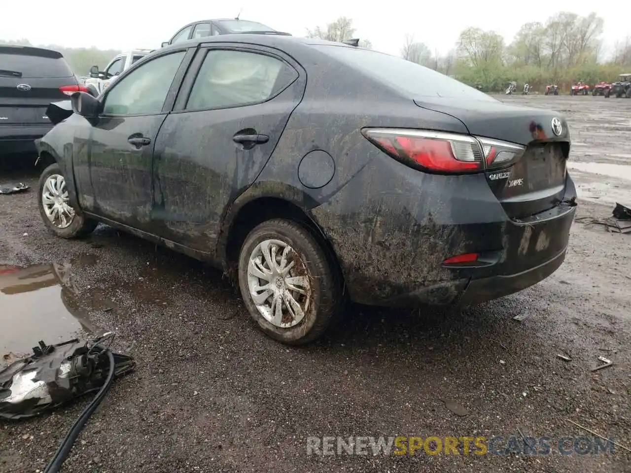 3 Photograph of a damaged car 3MYDLBYV5LY707594 TOYOTA YARIS 2020