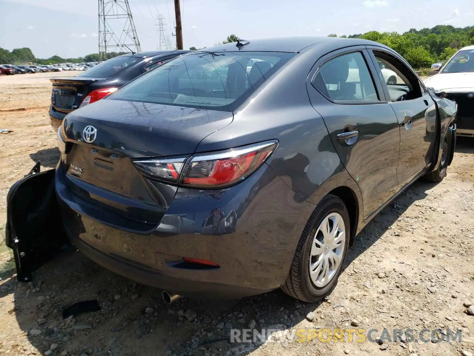 4 Photograph of a damaged car 3MYDLBYV6LY705918 TOYOTA YARIS 2020