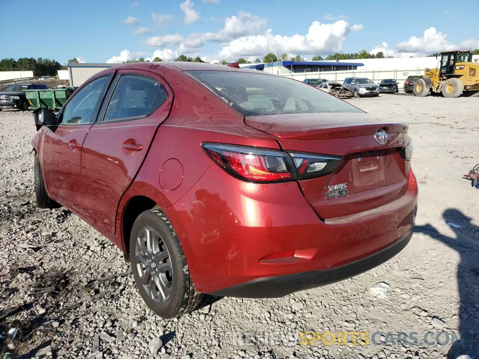 3 Photograph of a damaged car 3MYDLBYV6LY717180 TOYOTA YARIS 2020