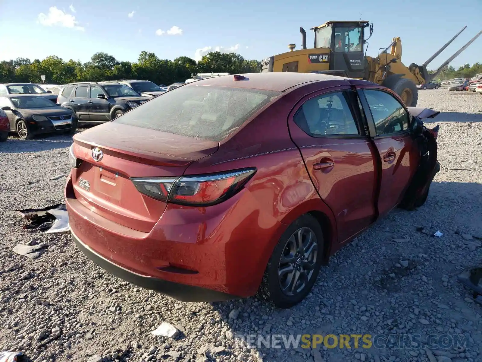 4 Photograph of a damaged car 3MYDLBYV6LY717180 TOYOTA YARIS 2020