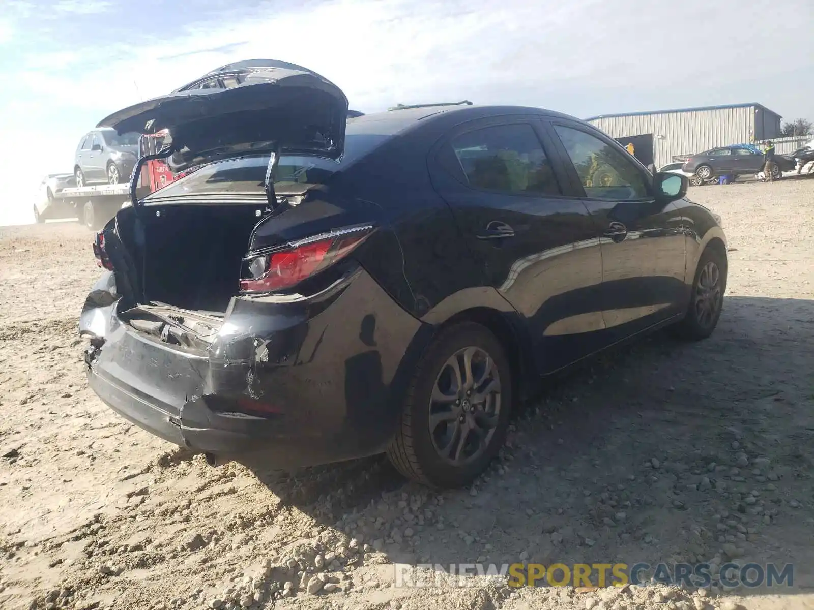 4 Photograph of a damaged car 3MYDLBYV7LY704986 TOYOTA YARIS 2020