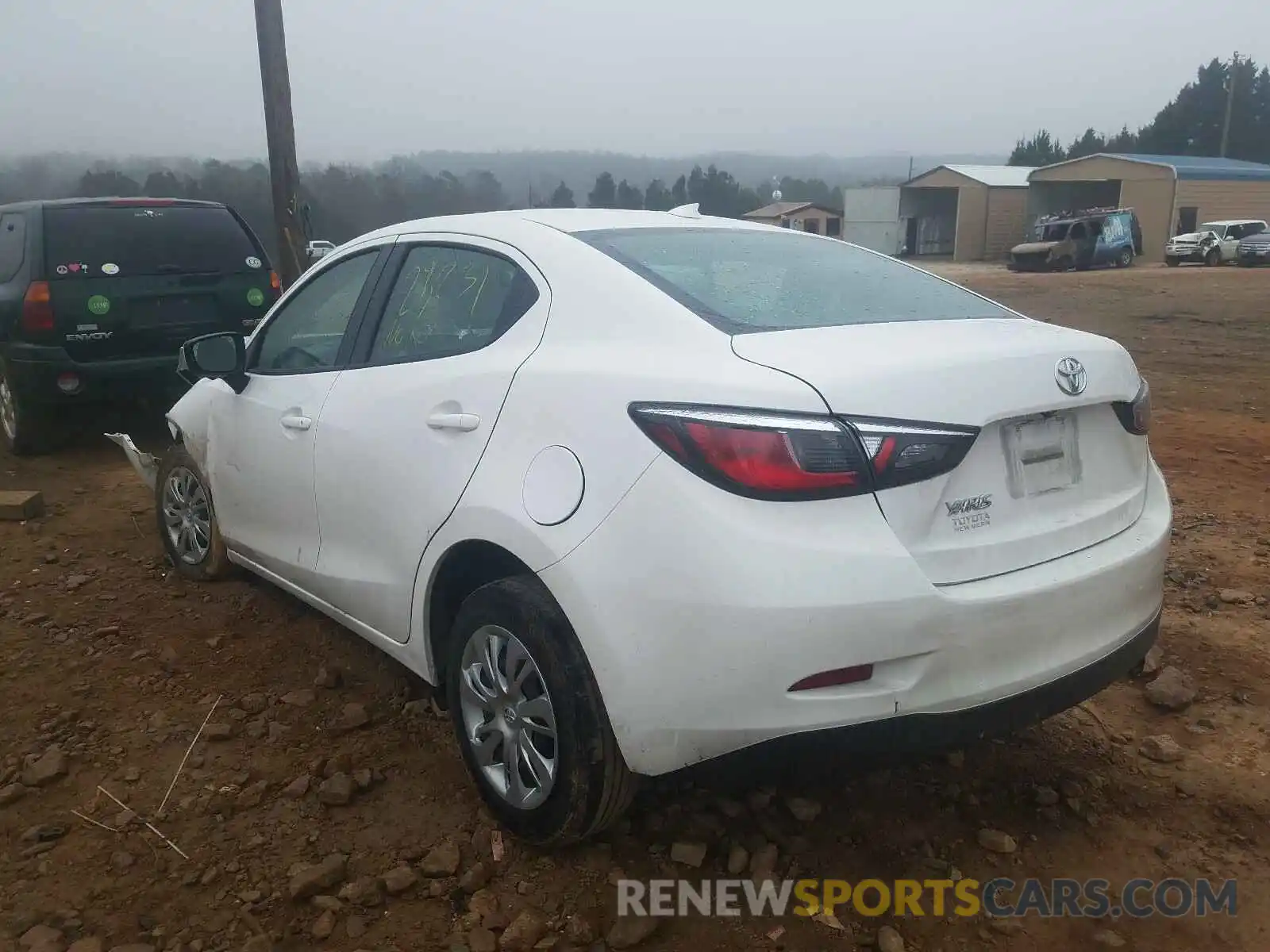 3 Photograph of a damaged car 3MYDLBYV7LY708181 TOYOTA YARIS 2020