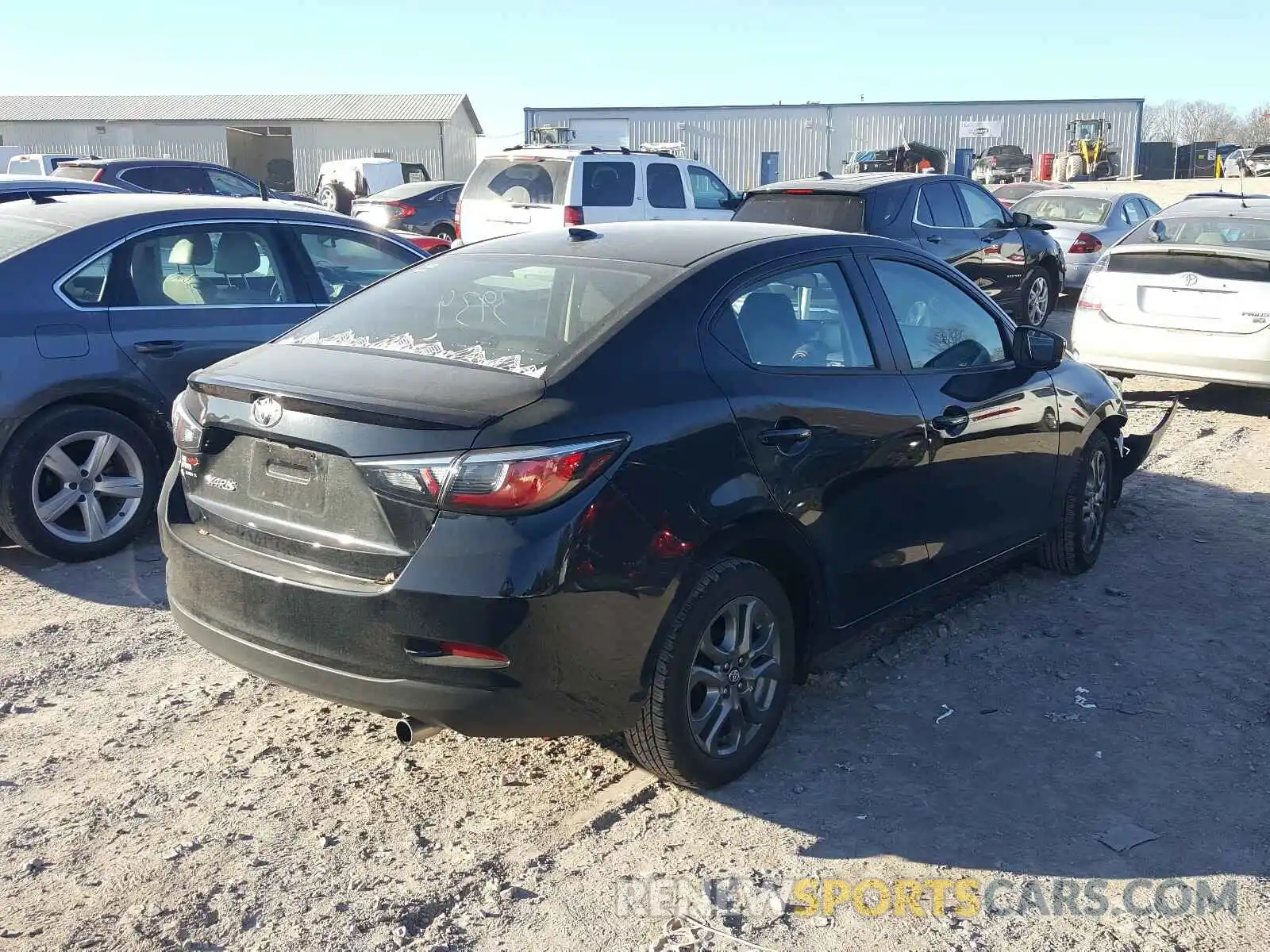 4 Photograph of a damaged car 3MYDLBYV7LY716331 TOYOTA YARIS 2020