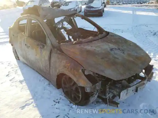 1 Photograph of a damaged car 3MYDLBYV7LY716362 TOYOTA YARIS 2020