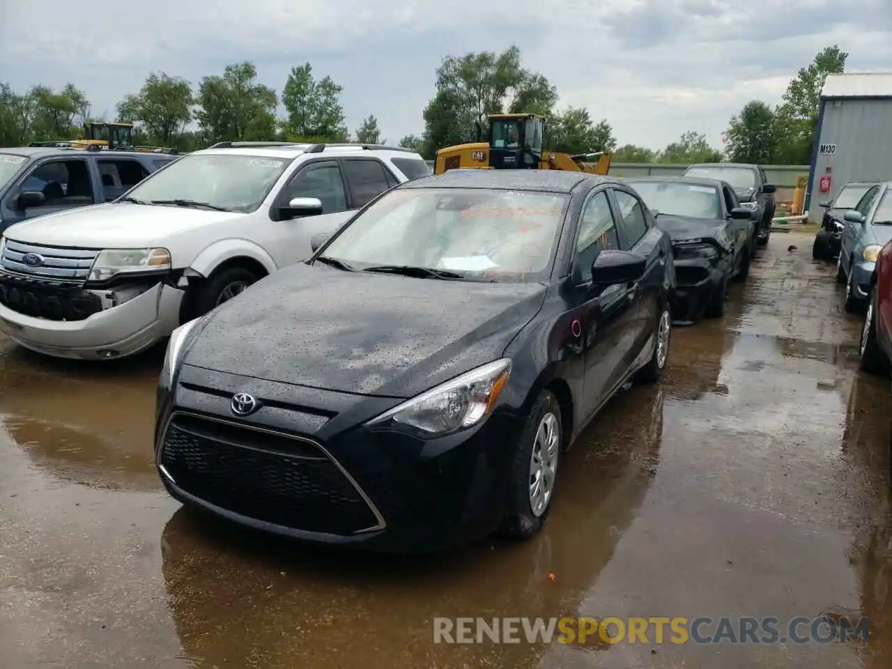 2 Photograph of a damaged car 3MYDLBYV8LY716001 TOYOTA YARIS 2020