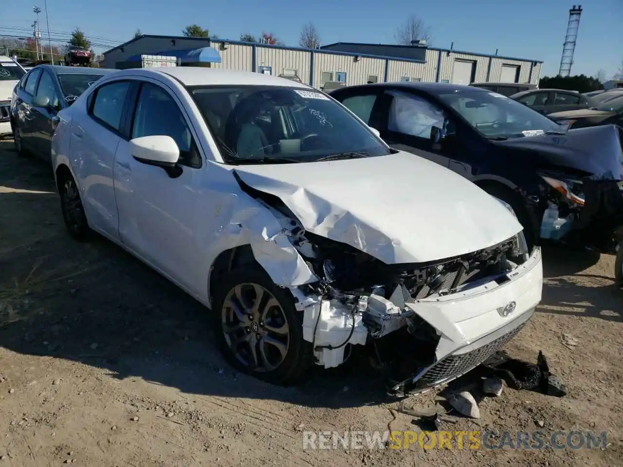 1 Photograph of a damaged car 3MYDLBYV9LY711566 TOYOTA YARIS 2020