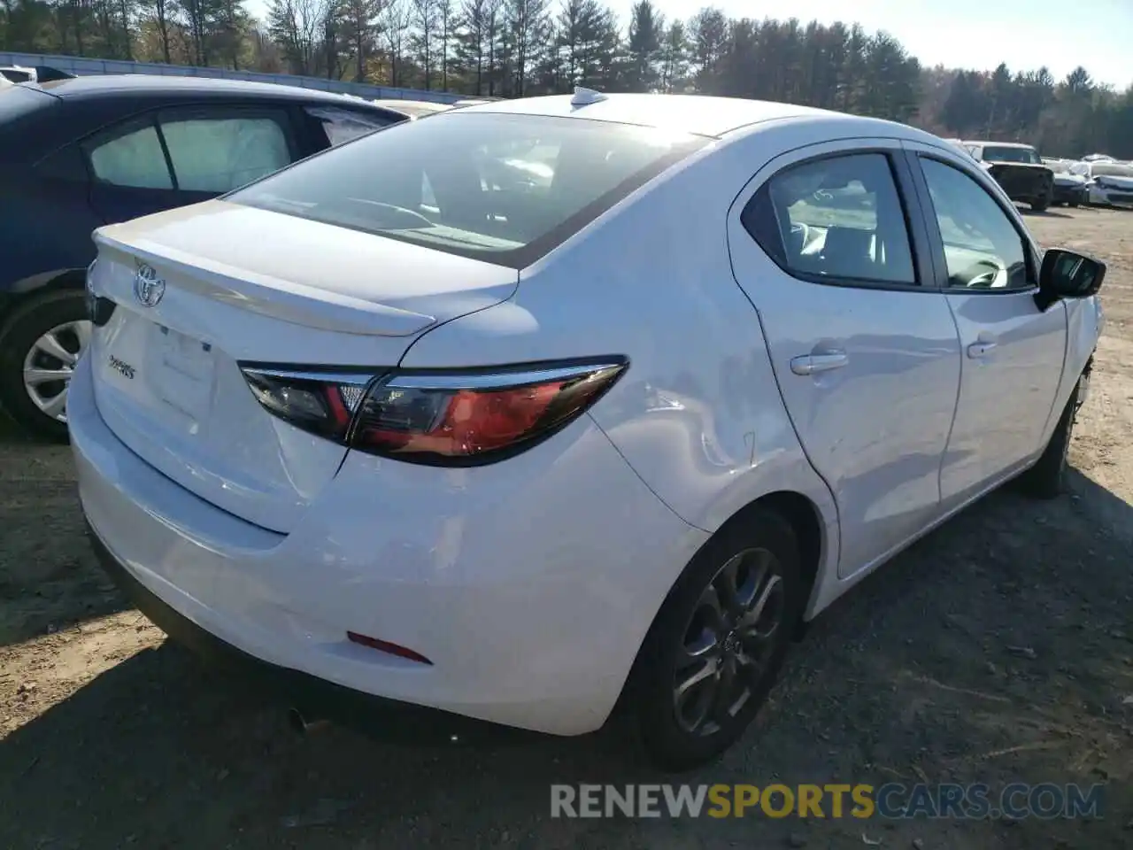 4 Photograph of a damaged car 3MYDLBYV9LY711566 TOYOTA YARIS 2020