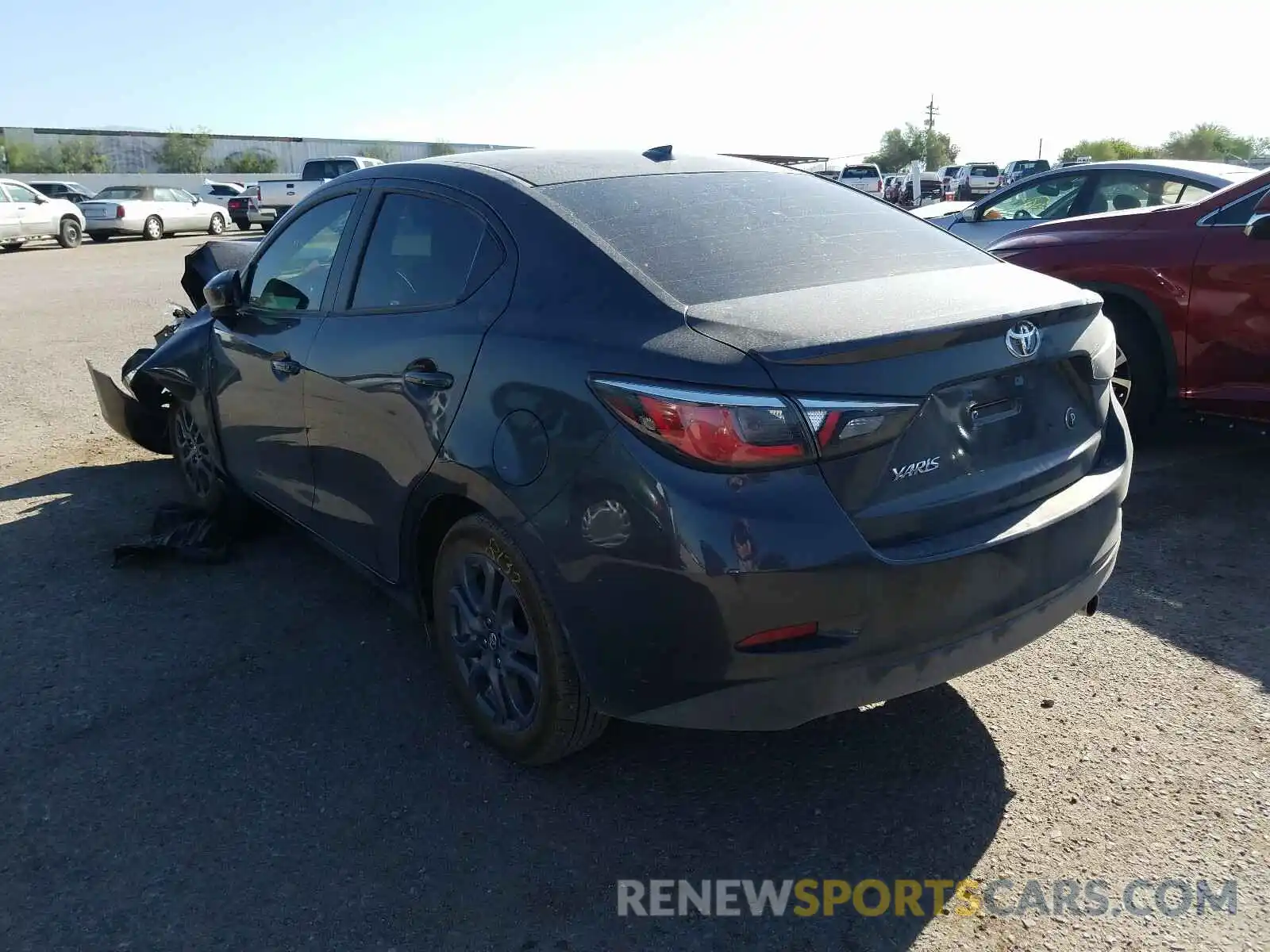 3 Photograph of a damaged car 3MYDLBYV9LY712488 TOYOTA YARIS 2020