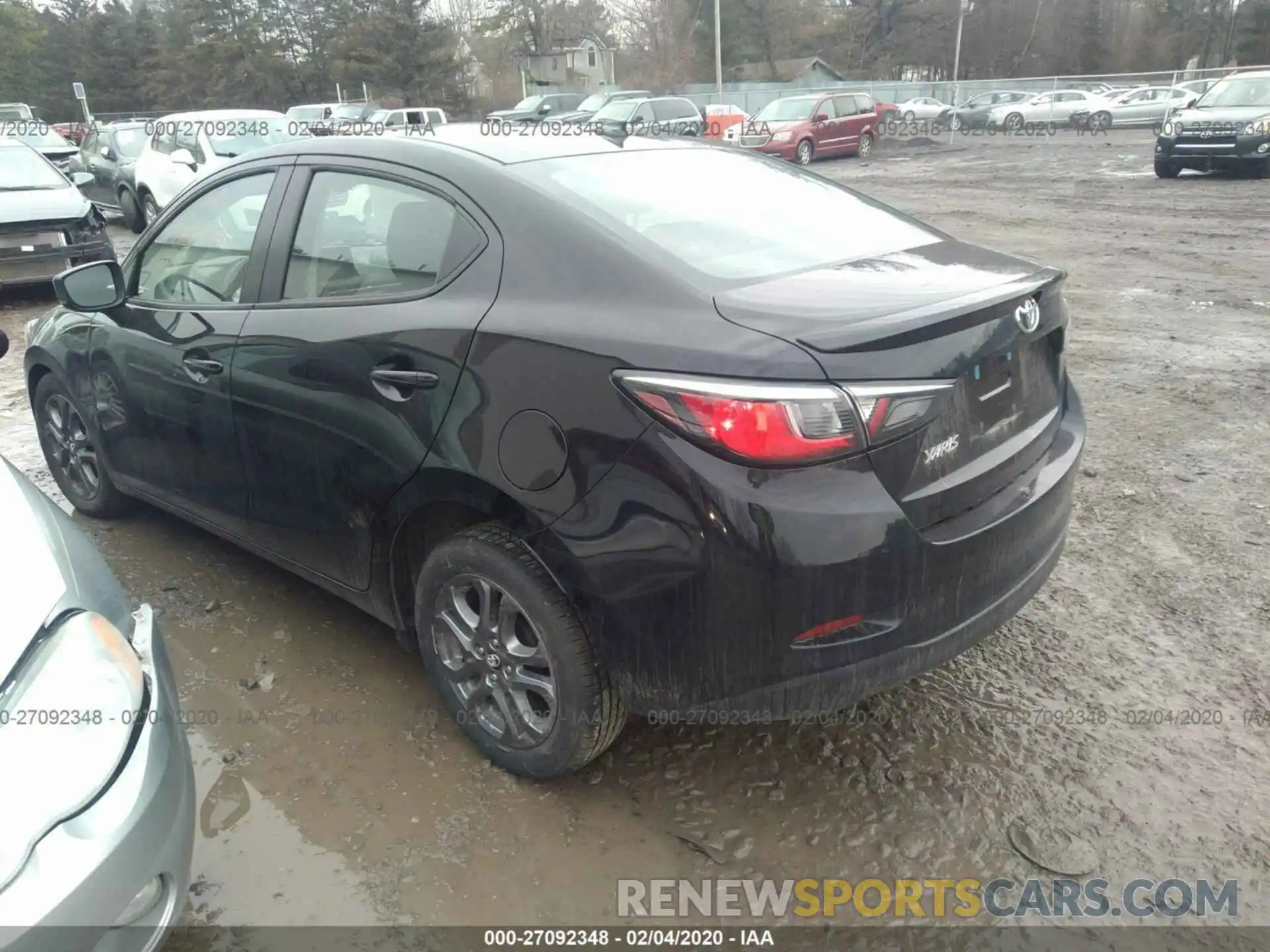 3 Photograph of a damaged car 3MYDLBYVXLY706618 TOYOTA YARIS 2020