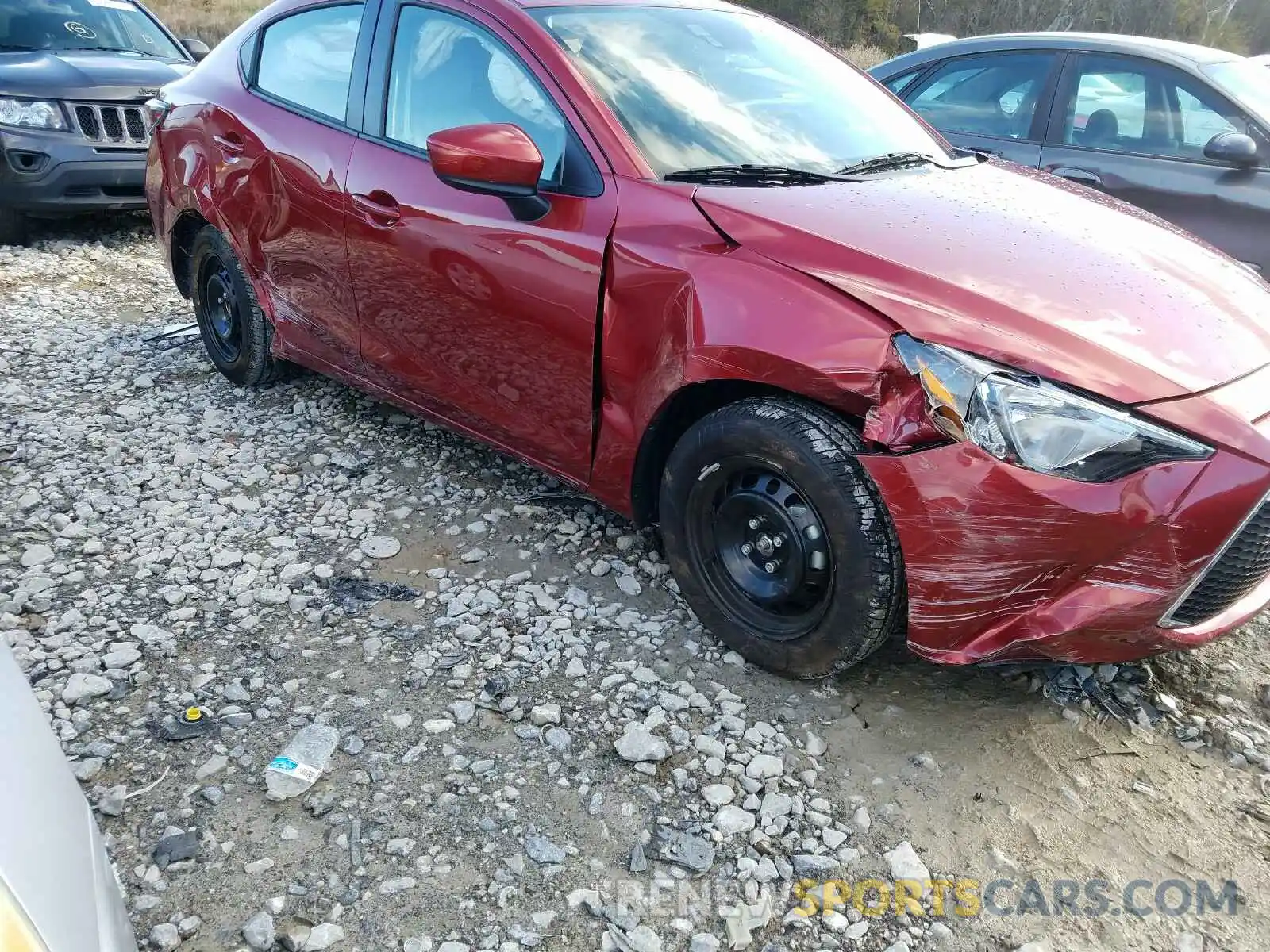 9 Фотография поврежденного автомобиля 3MYDLBYVXLY714878 TOYOTA YARIS 2020