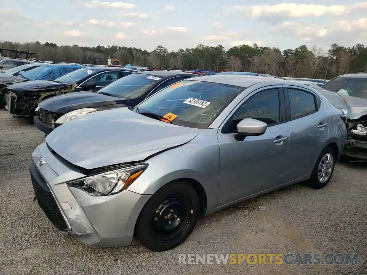 2 Photograph of a damaged car 3MYDLBYVXLY715349 TOYOTA YARIS 2020