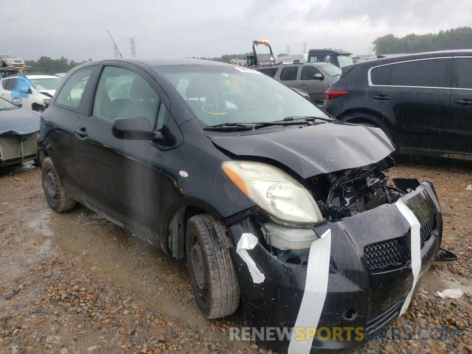 1 Photograph of a damaged car JTDJT923775032755 TOYOTA YARIS 2021