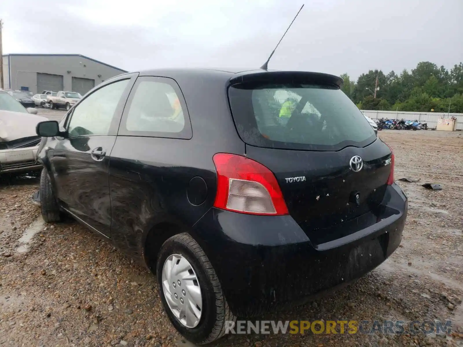 3 Photograph of a damaged car JTDJT923775032755 TOYOTA YARIS 2021