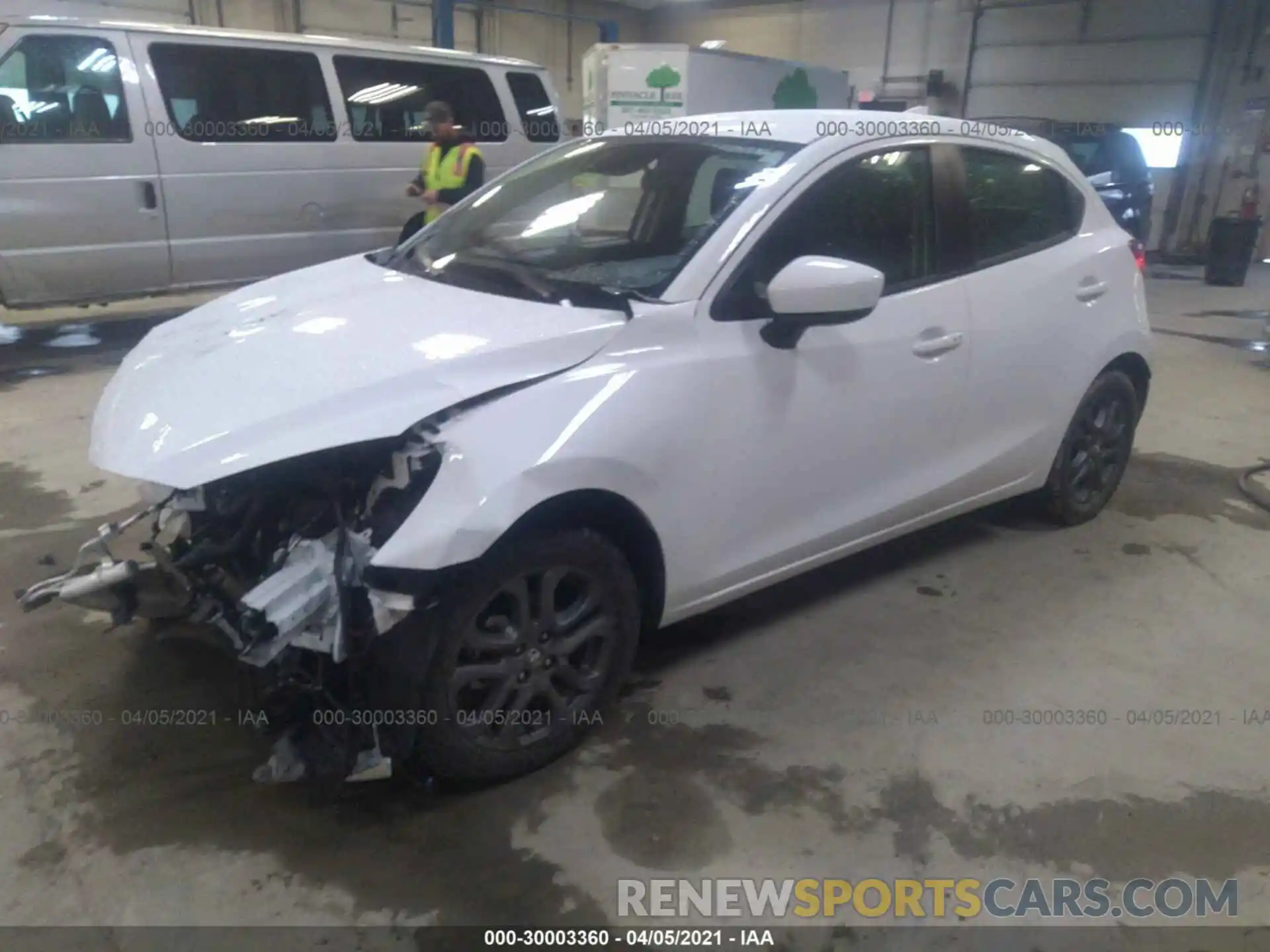 2 Photograph of a damaged car 3MYDLBJV0LY701115 TOYOTA YARIS HATCHBACK 2020