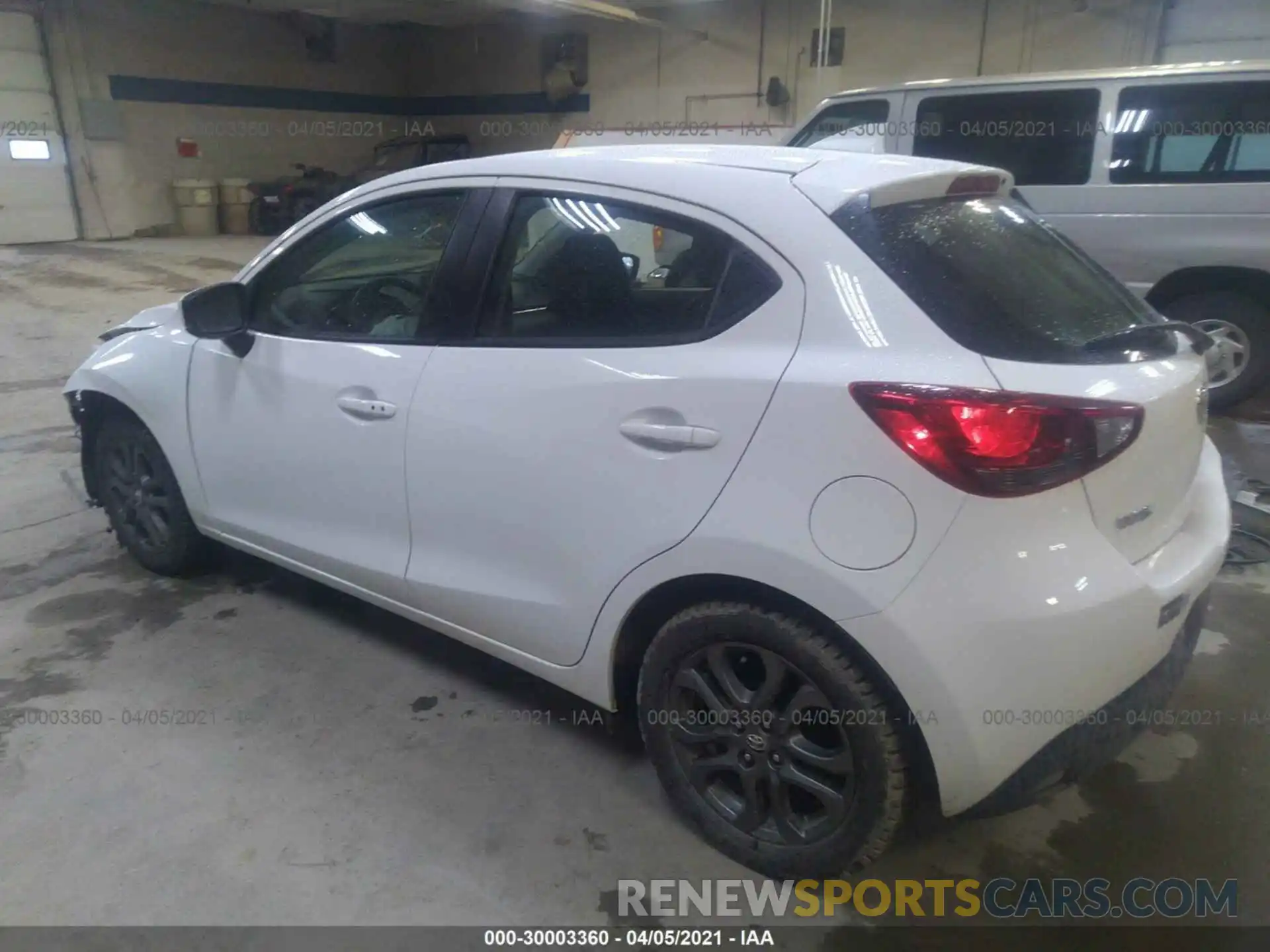 3 Photograph of a damaged car 3MYDLBJV0LY701115 TOYOTA YARIS HATCHBACK 2020