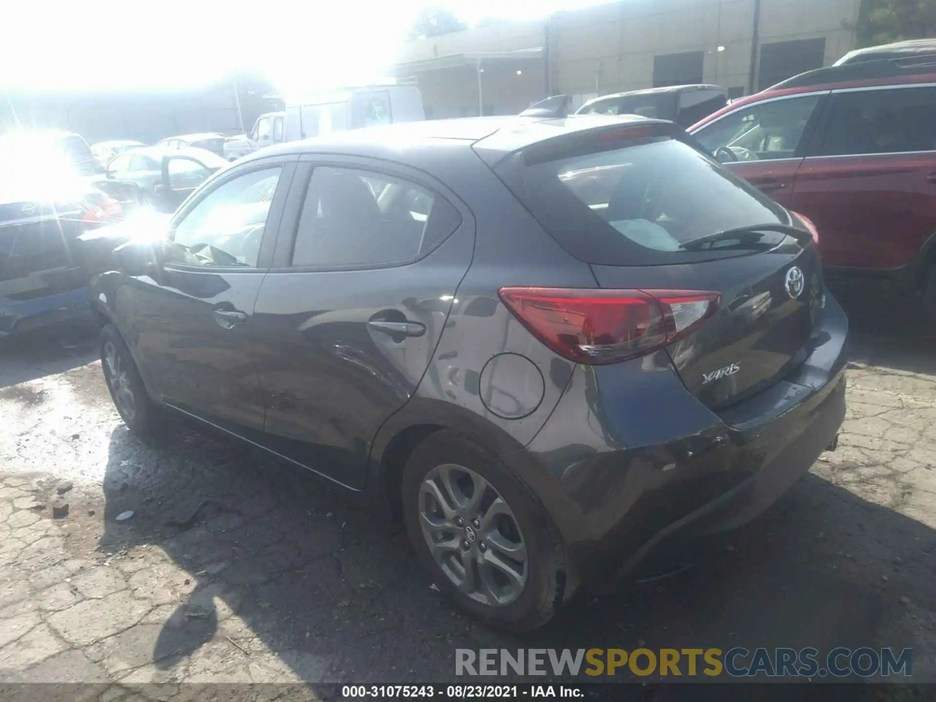 3 Photograph of a damaged car 3MYDLBJV0LY701356 TOYOTA YARIS HATCHBACK 2020