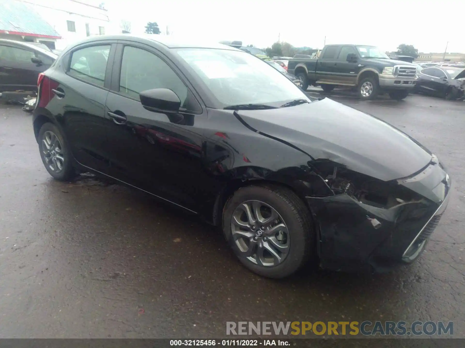 1 Photograph of a damaged car 3MYDLBJV0LY703950 TOYOTA YARIS HATCHBACK 2020