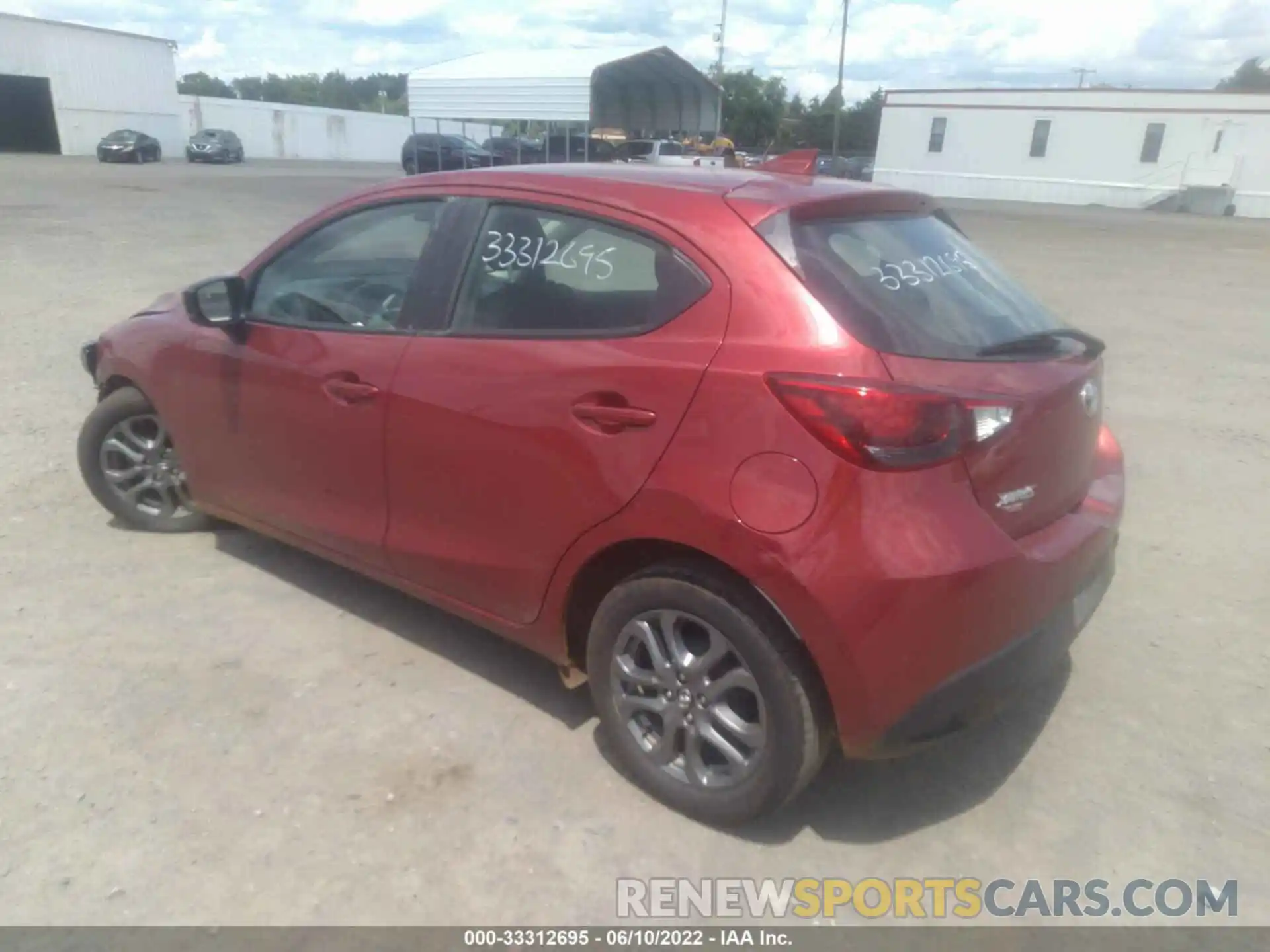 3 Photograph of a damaged car 3MYDLBJV0LY704273 TOYOTA YARIS HATCHBACK 2020