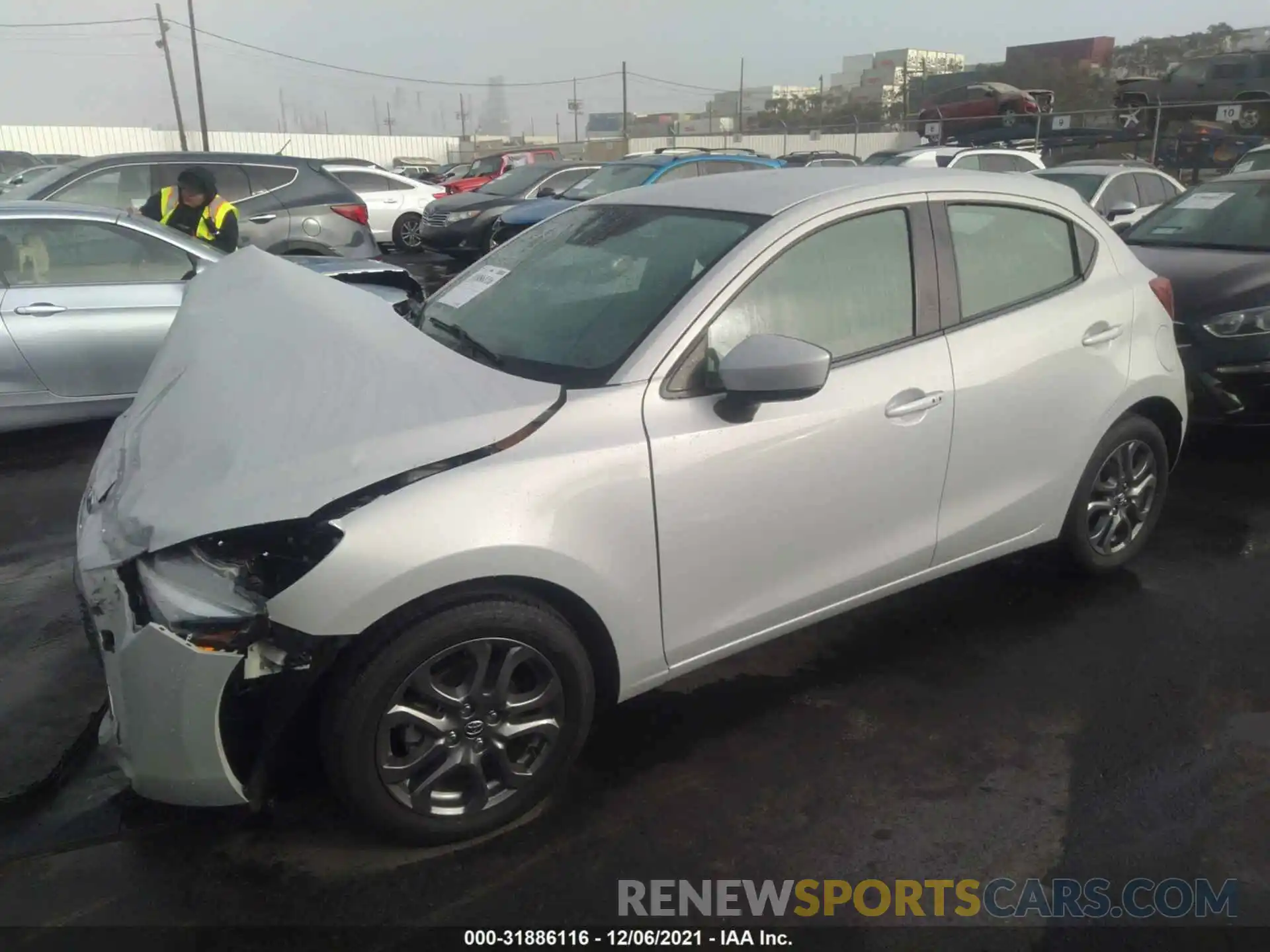 2 Photograph of a damaged car 3MYDLBJV0LY705388 TOYOTA YARIS HATCHBACK 2020