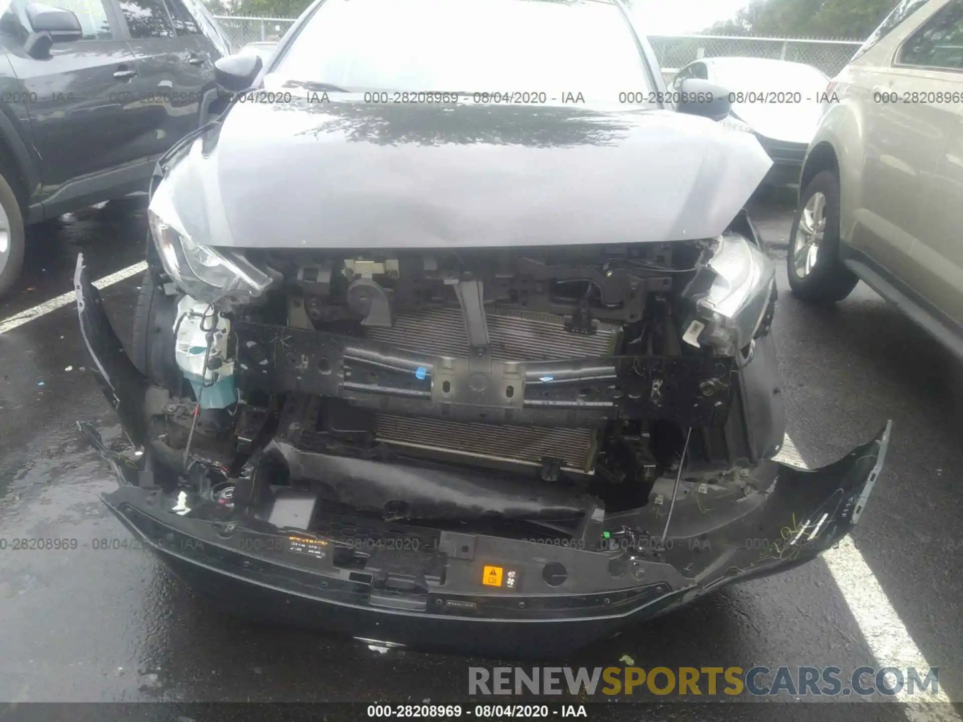 6 Фотография поврежденного автомобиля 3MYDLBJV2LY704355 TOYOTA YARIS HATCHBACK 2020