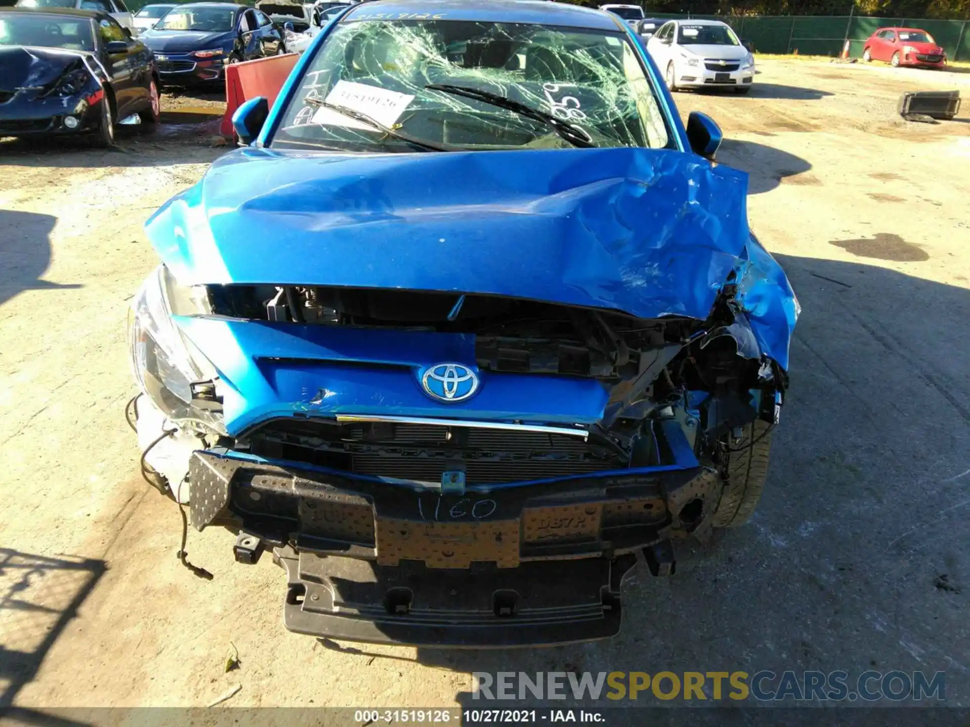 6 Photograph of a damaged car 3MYDLBJV2LY705859 TOYOTA YARIS HATCHBACK 2020