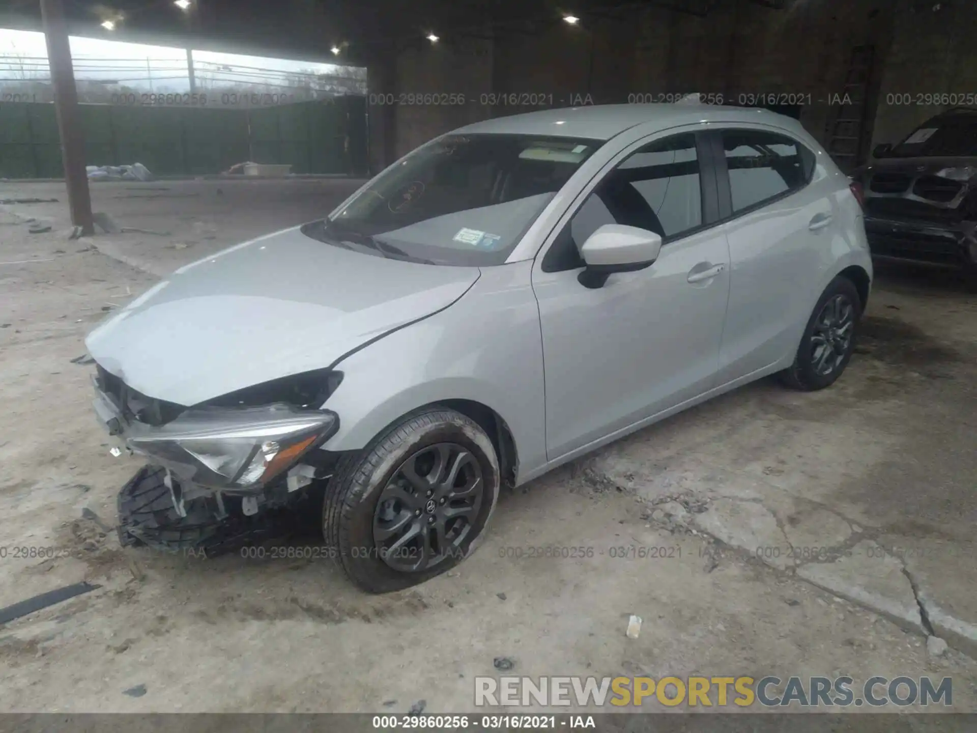 2 Photograph of a damaged car 3MYDLBJV3LY701254 TOYOTA YARIS HATCHBACK 2020