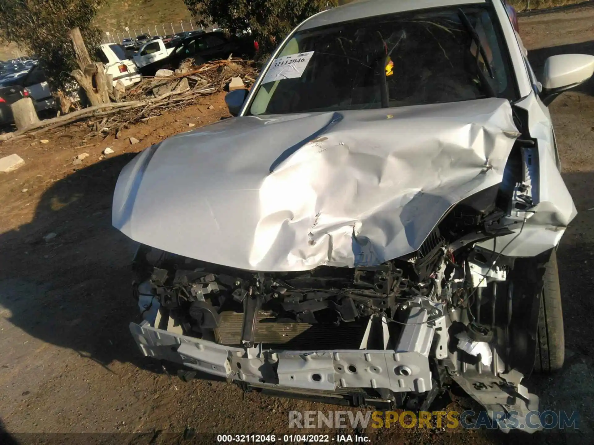 6 Photograph of a damaged car 3MYDLBJV3LY704719 TOYOTA YARIS HATCHBACK 2020