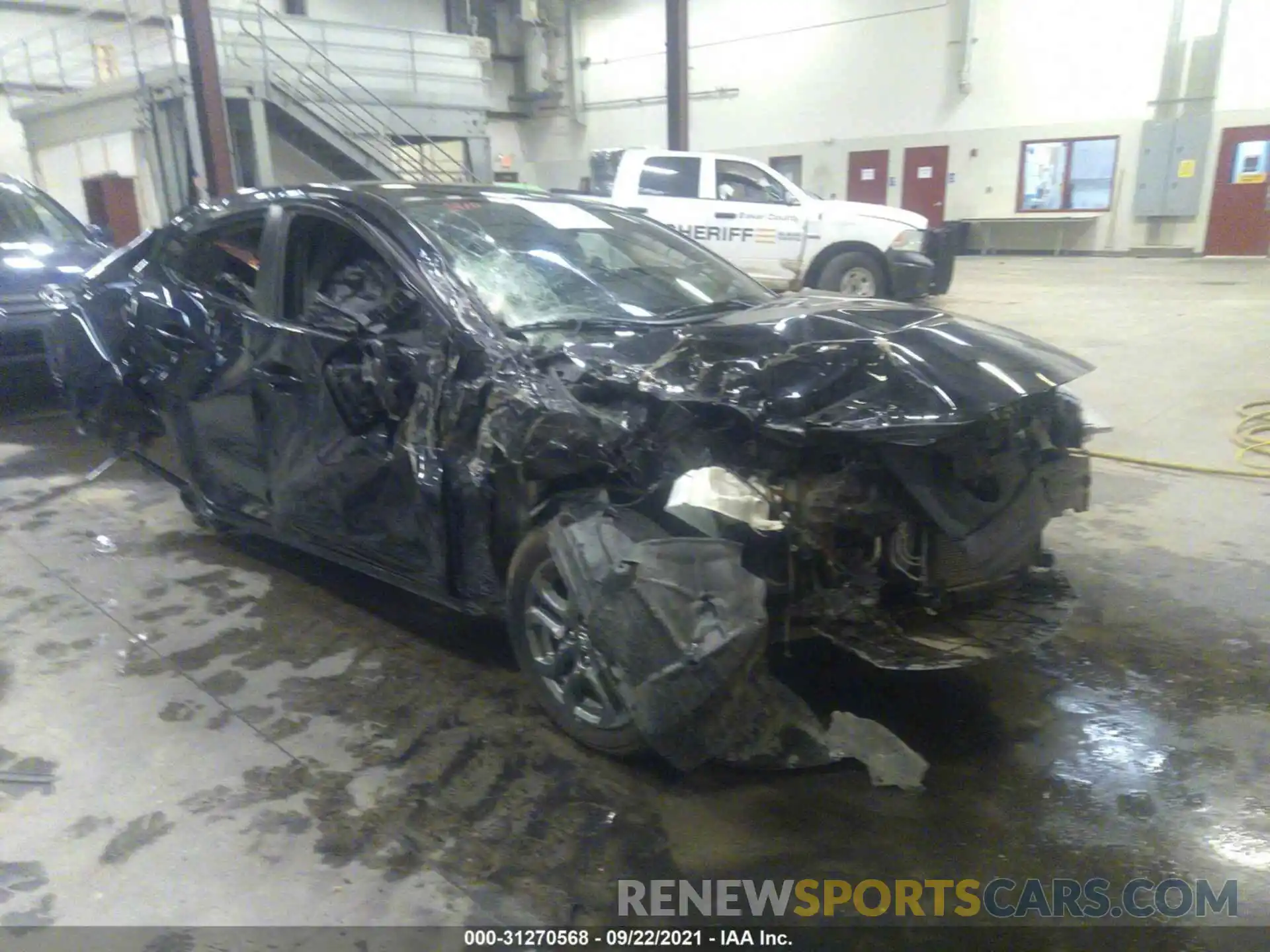 1 Photograph of a damaged car 3MYDLBJV4LY705538 TOYOTA YARIS HATCHBACK 2020