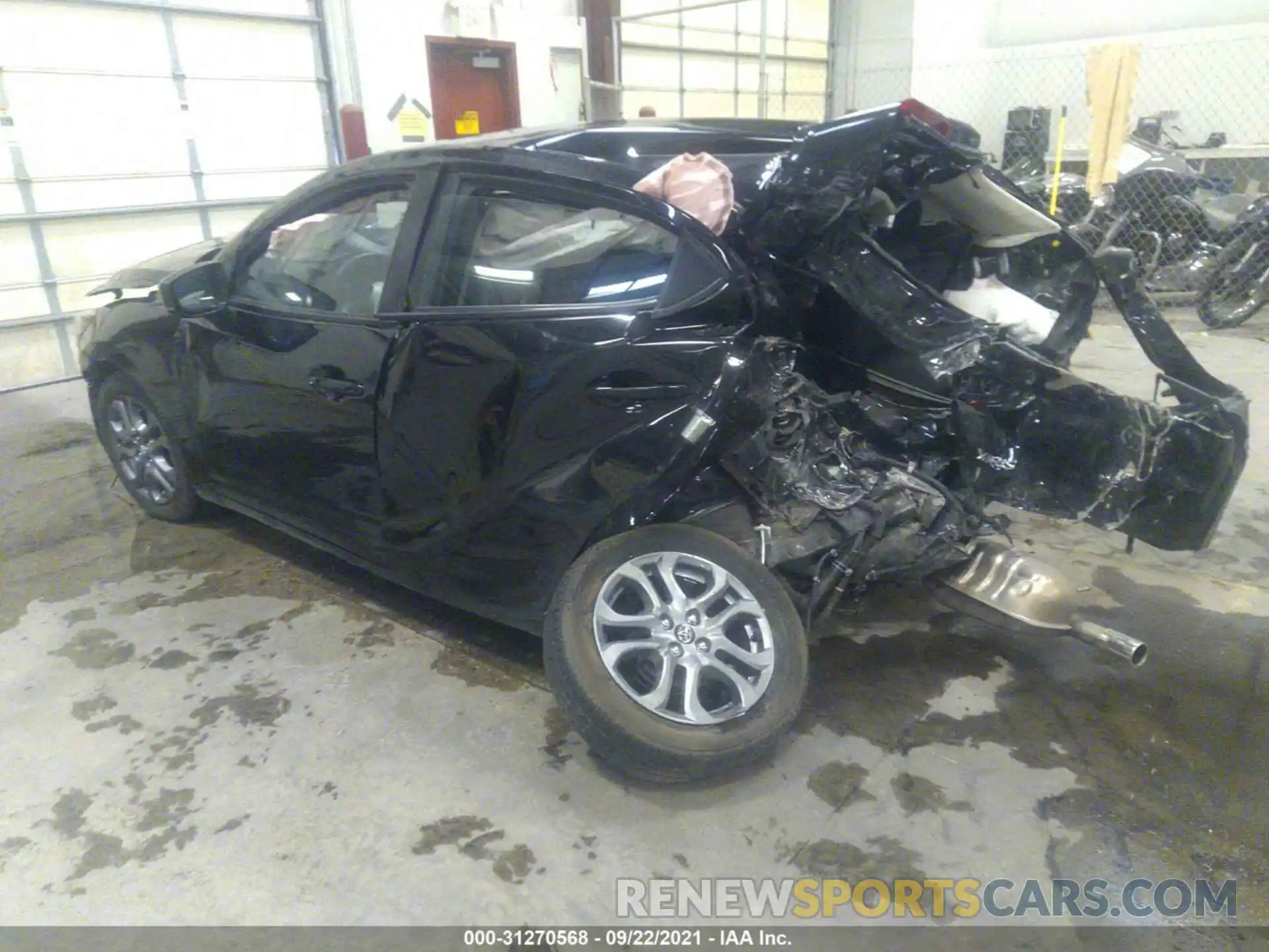 3 Photograph of a damaged car 3MYDLBJV4LY705538 TOYOTA YARIS HATCHBACK 2020