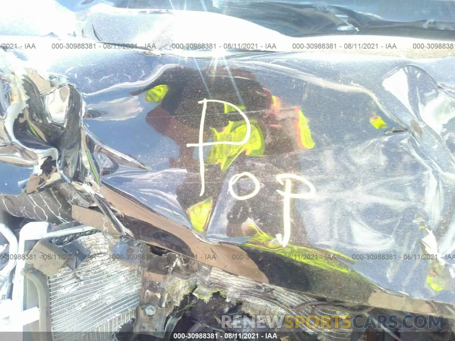 10 Photograph of a damaged car 3MYDLBJV5LY704463 TOYOTA YARIS HATCHBACK 2020