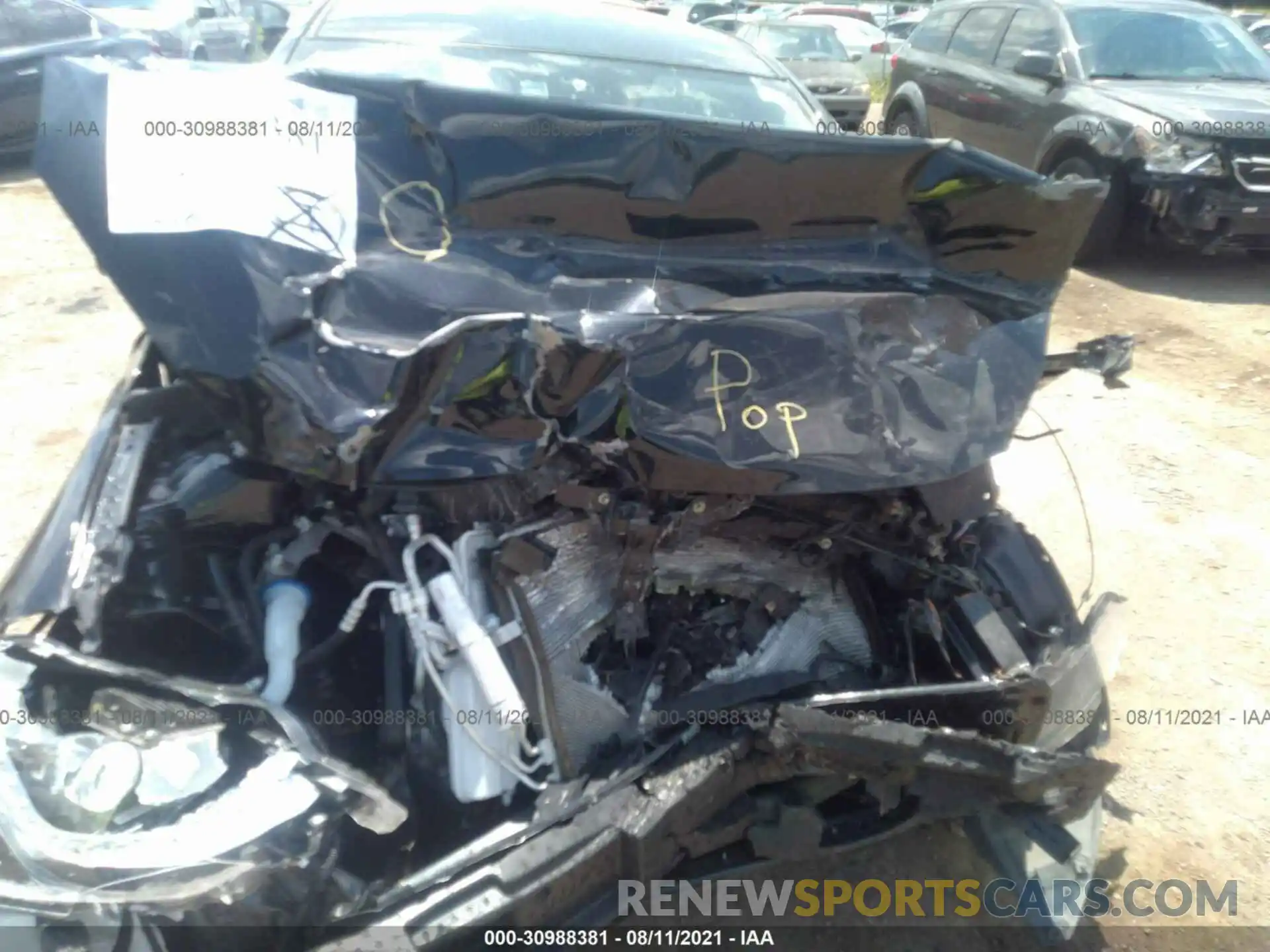 6 Photograph of a damaged car 3MYDLBJV5LY704463 TOYOTA YARIS HATCHBACK 2020