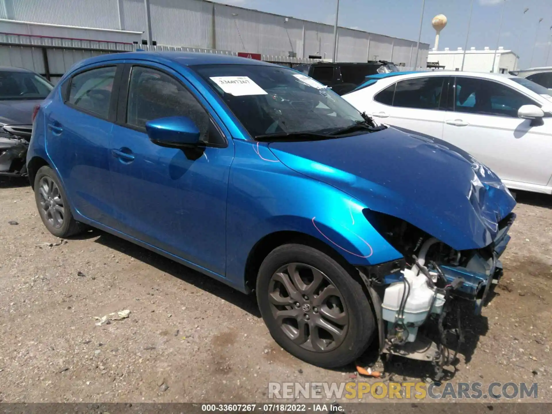 1 Photograph of a damaged car 3MYDLBJV5LY705287 TOYOTA YARIS HATCHBACK 2020