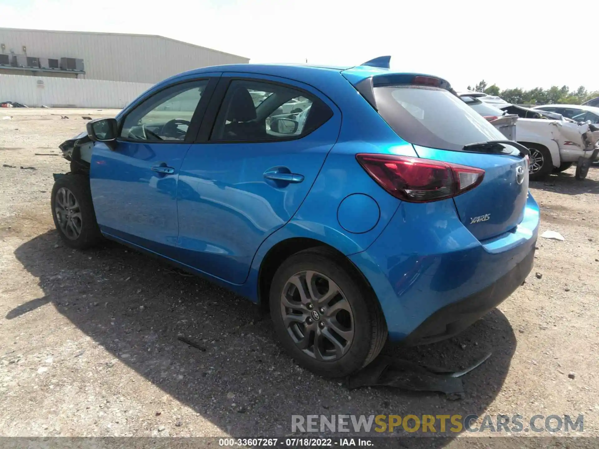 3 Photograph of a damaged car 3MYDLBJV5LY705287 TOYOTA YARIS HATCHBACK 2020