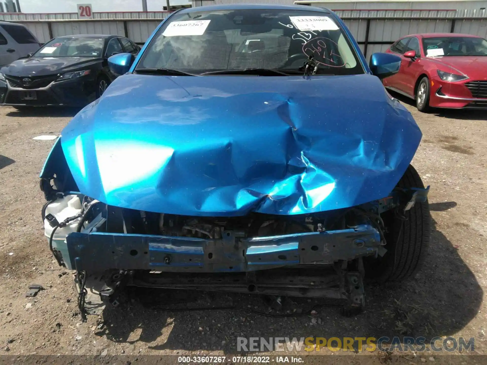 6 Photograph of a damaged car 3MYDLBJV5LY705287 TOYOTA YARIS HATCHBACK 2020