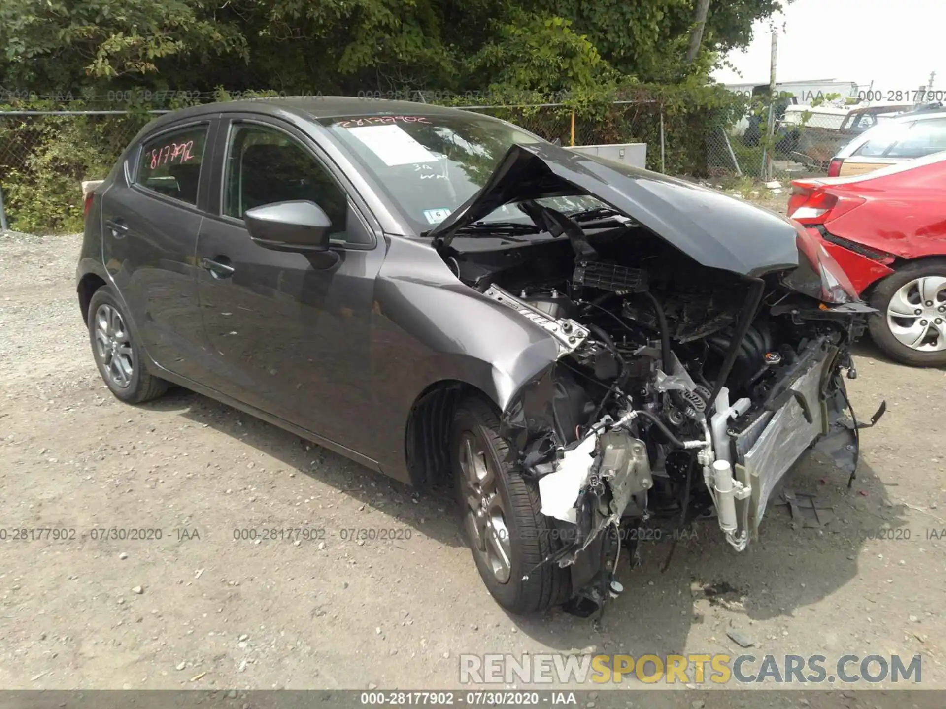 1 Photograph of a damaged car 3MYDLBJV5LY708013 TOYOTA YARIS HATCHBACK 2020