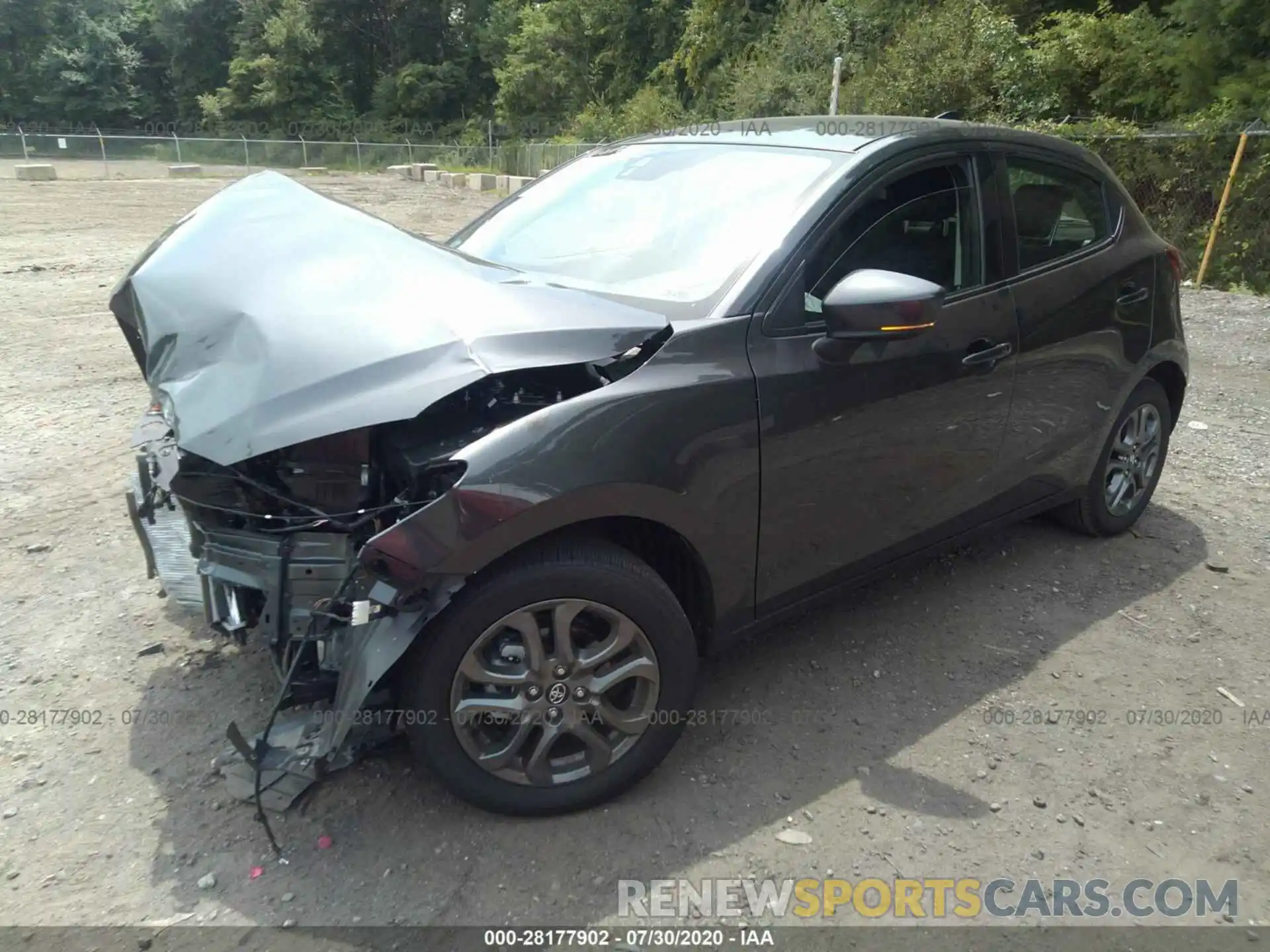 2 Photograph of a damaged car 3MYDLBJV5LY708013 TOYOTA YARIS HATCHBACK 2020