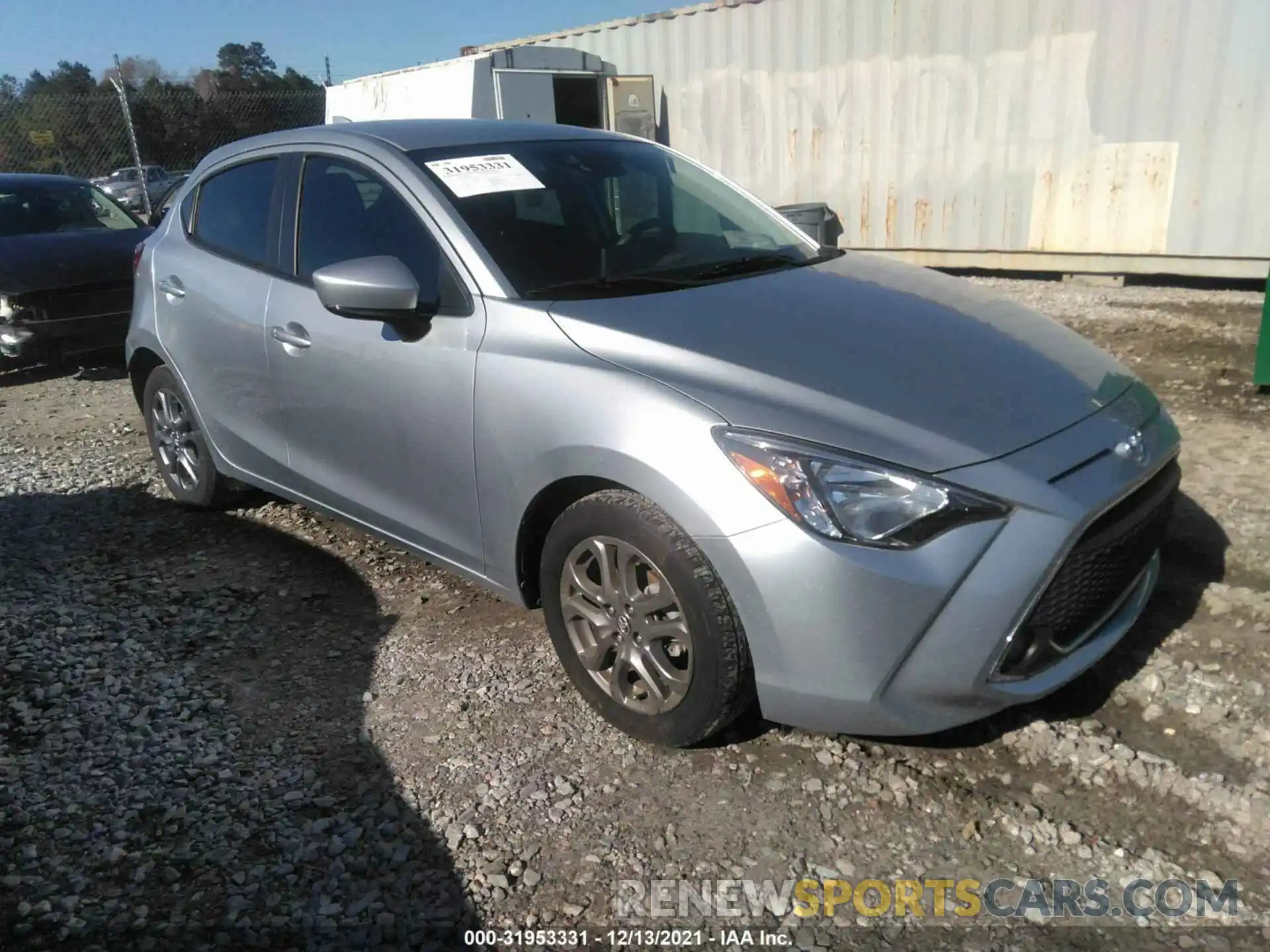 1 Photograph of a damaged car 3MYDLBJV5LY708173 TOYOTA YARIS HATCHBACK 2020