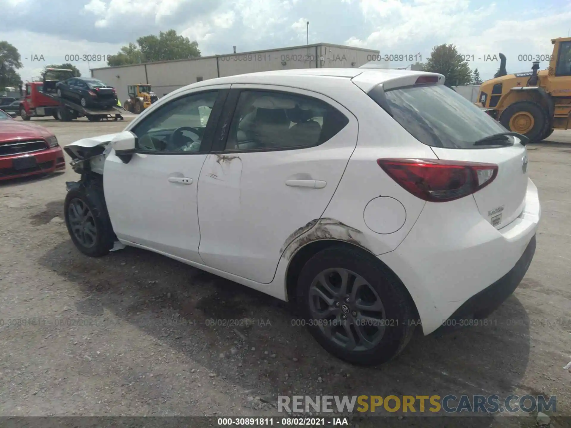 3 Photograph of a damaged car 3MYDLBJV6LY706559 TOYOTA YARIS HATCHBACK 2020