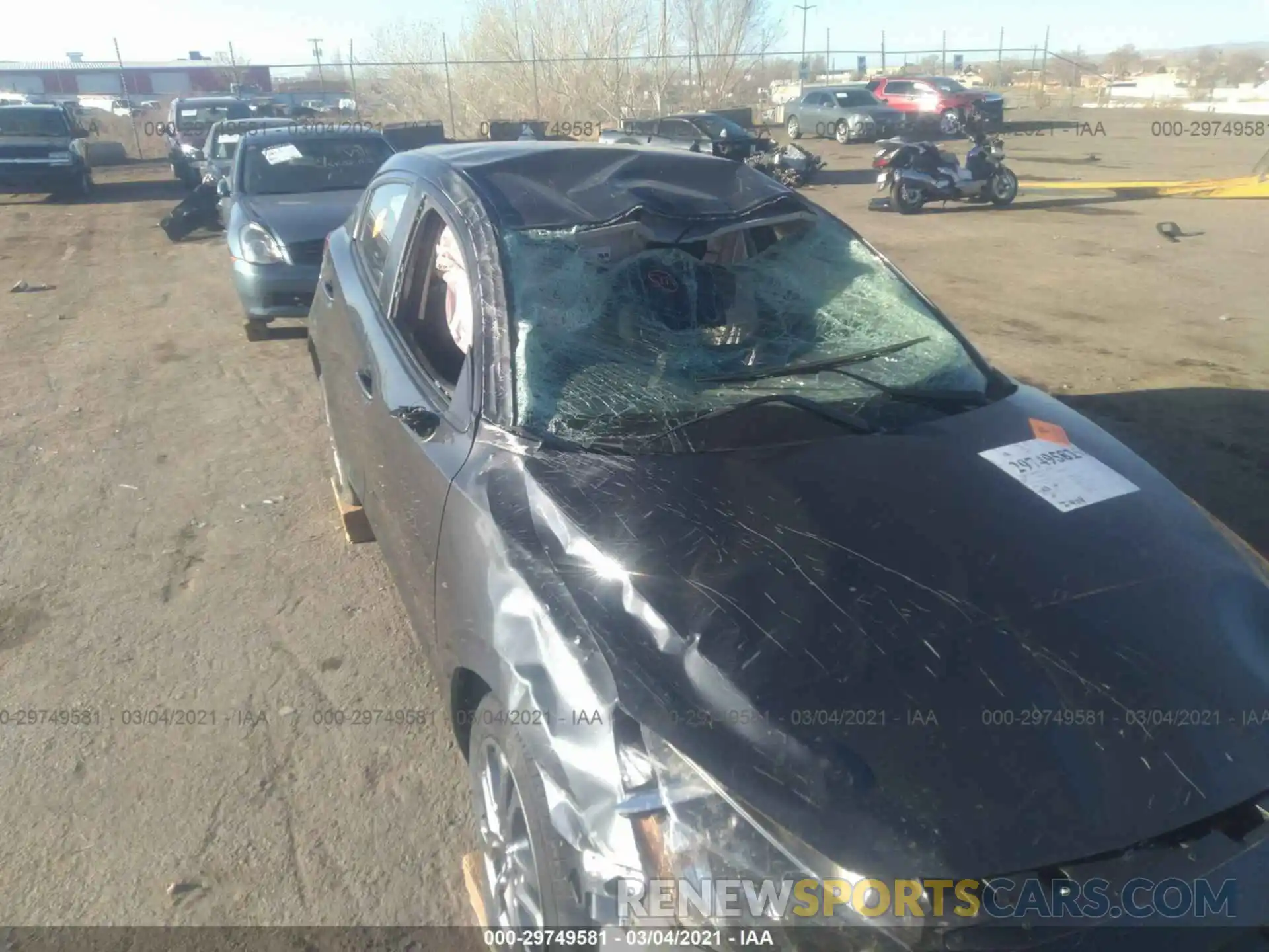 6 Photograph of a damaged car 3MYDLBJV6LY710384 TOYOTA YARIS HATCHBACK 2020