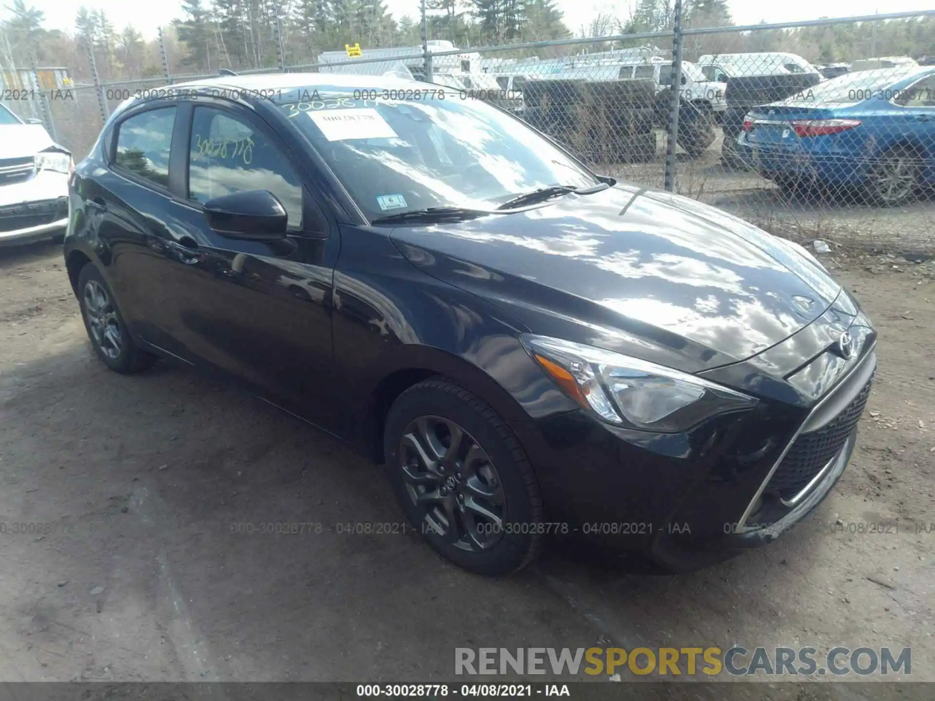 1 Photograph of a damaged car 3MYDLBJV7LY700852 TOYOTA YARIS HATCHBACK 2020