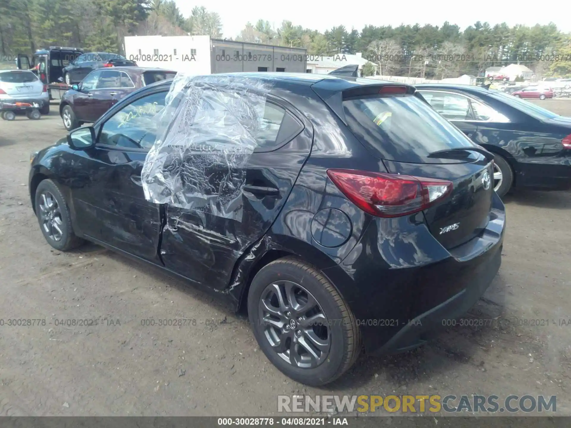 3 Photograph of a damaged car 3MYDLBJV7LY700852 TOYOTA YARIS HATCHBACK 2020