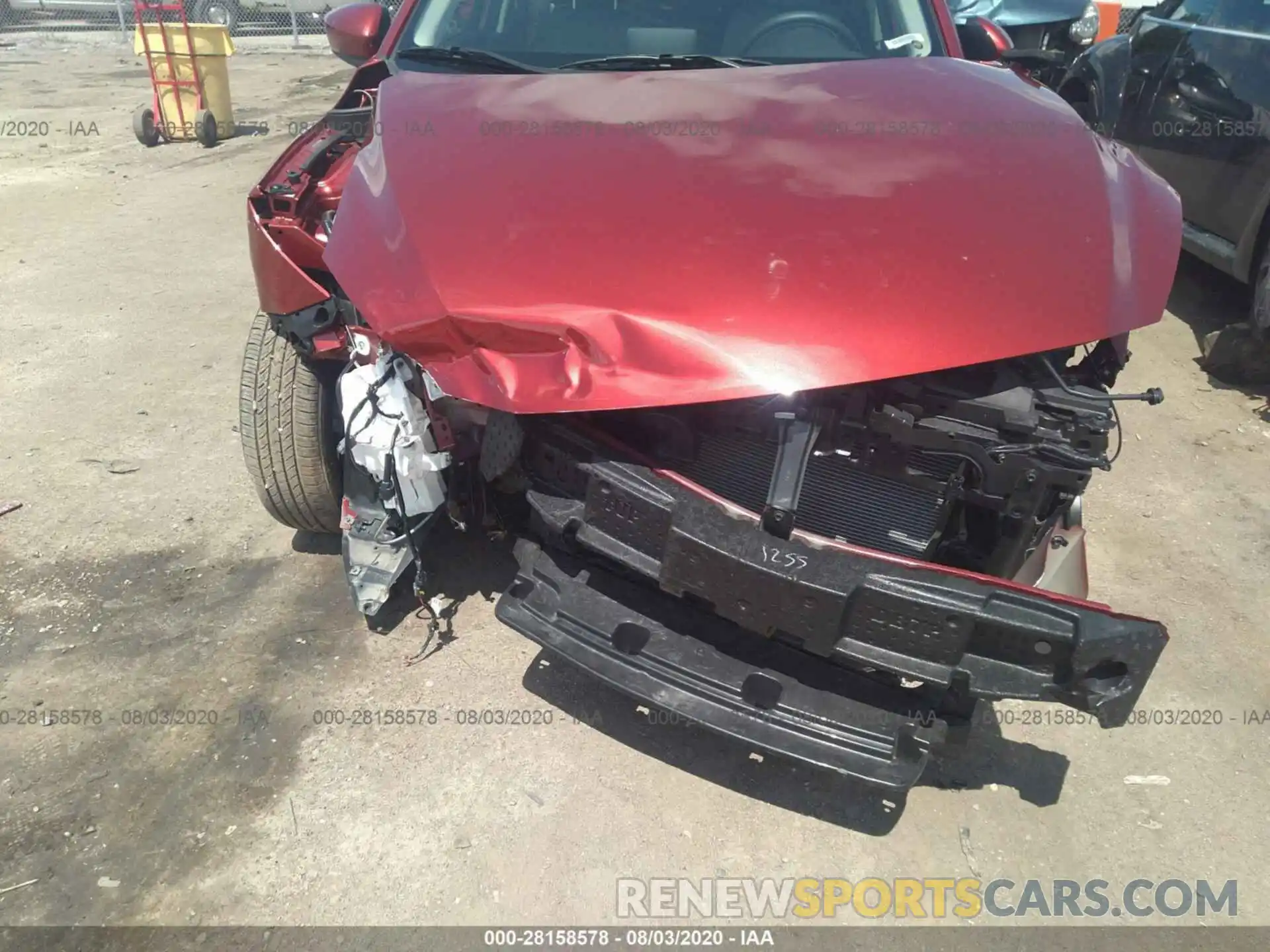 6 Photograph of a damaged car 3MYDLBJV7LY703010 TOYOTA YARIS HATCHBACK 2020