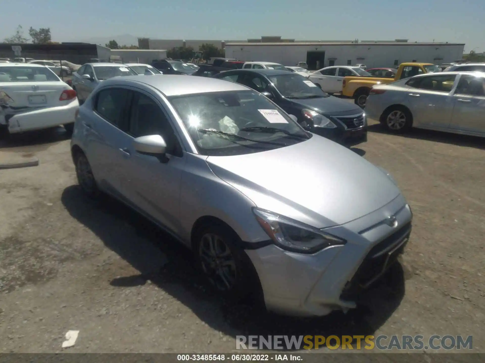 1 Photograph of a damaged car 3MYDLBJV7LY706358 TOYOTA YARIS HATCHBACK 2020