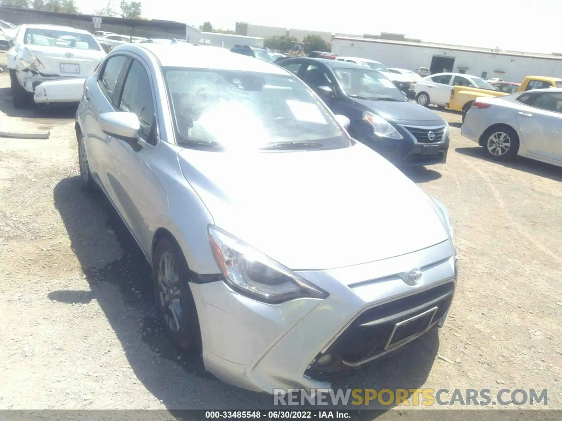 6 Photograph of a damaged car 3MYDLBJV7LY706358 TOYOTA YARIS HATCHBACK 2020