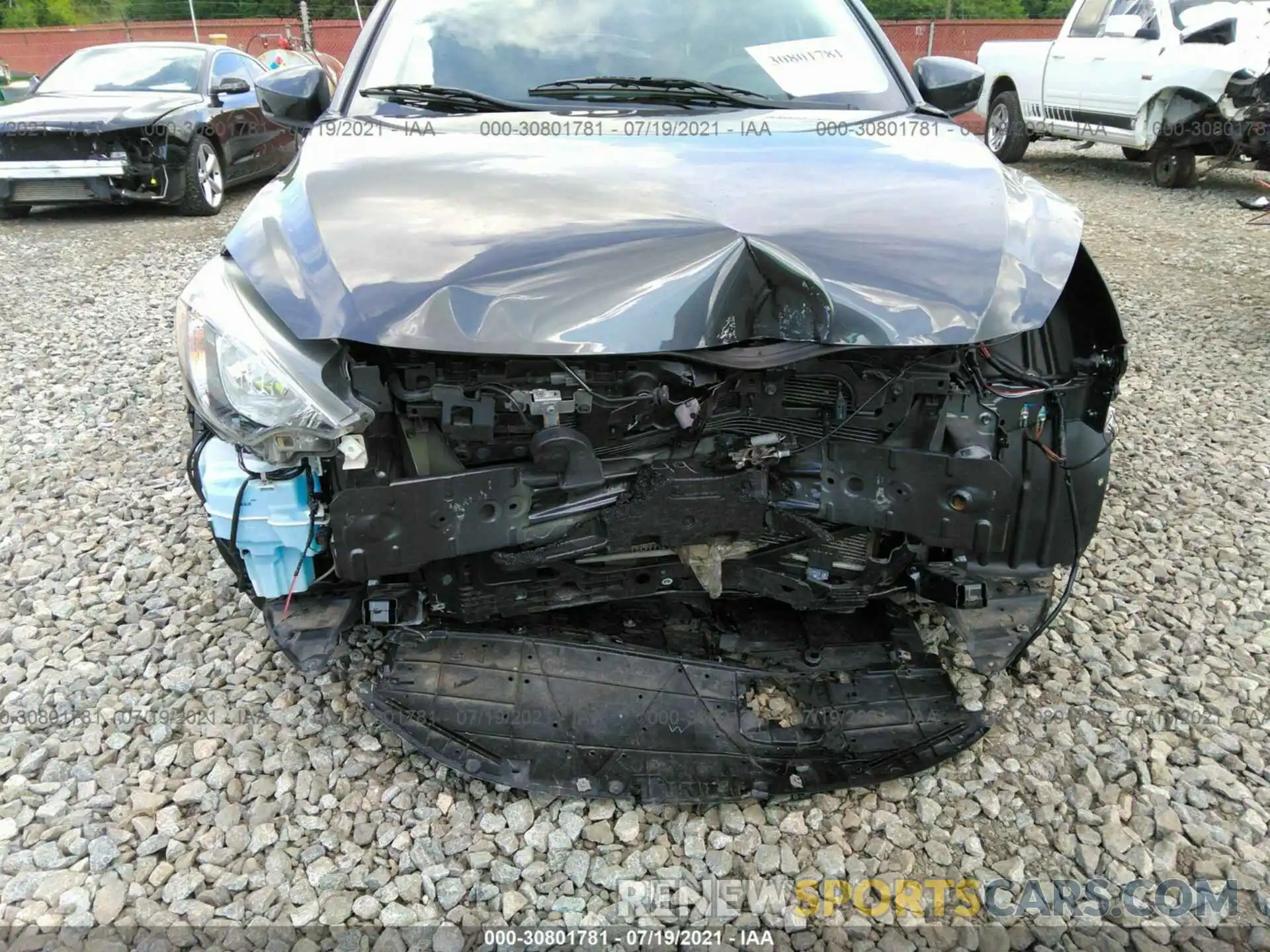 6 Photograph of a damaged car 3MYDLBJV7LY706408 TOYOTA YARIS HATCHBACK 2020