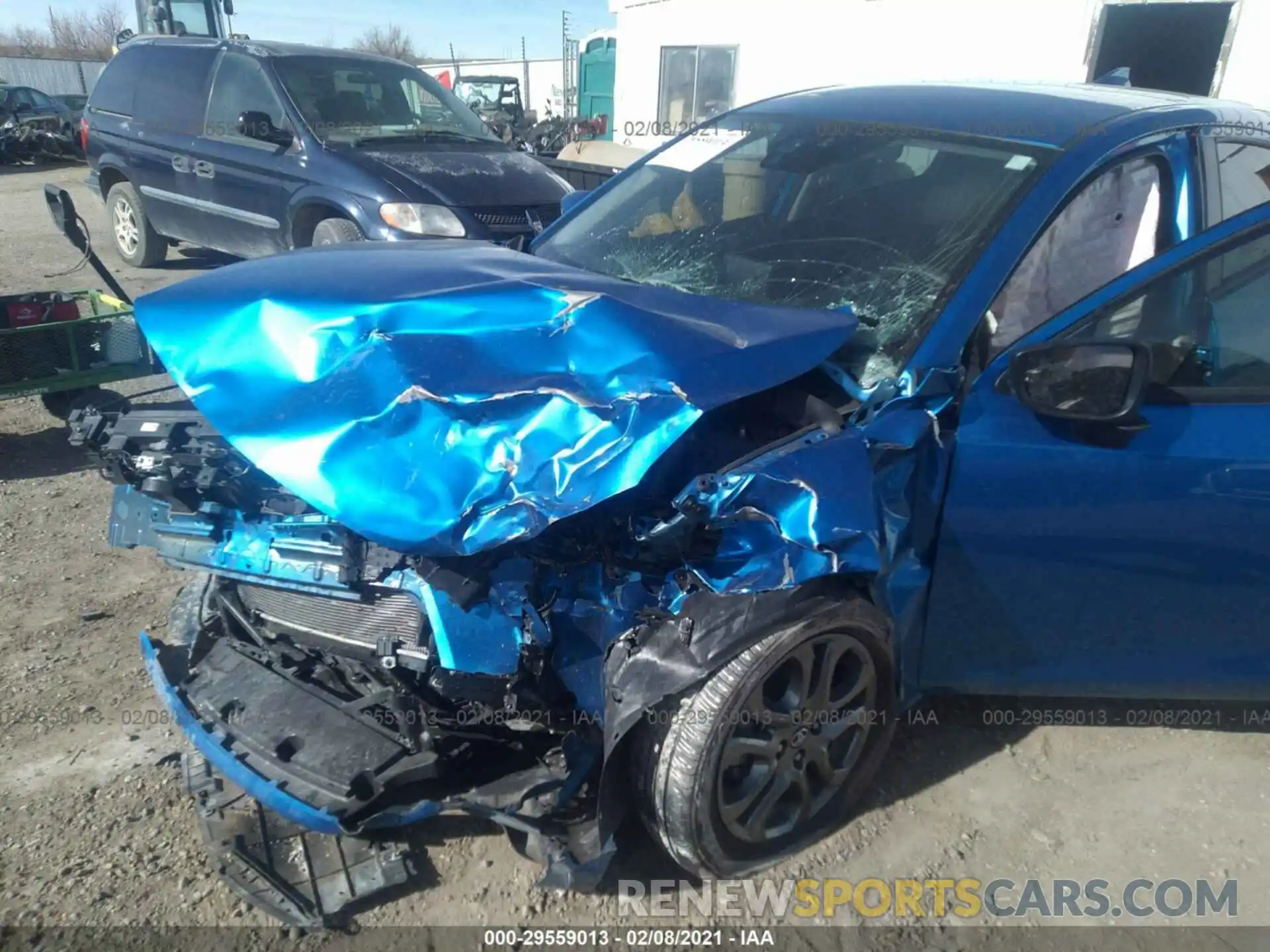 6 Photograph of a damaged car 3MYDLBJV7LY709714 TOYOTA YARIS HATCHBACK 2020