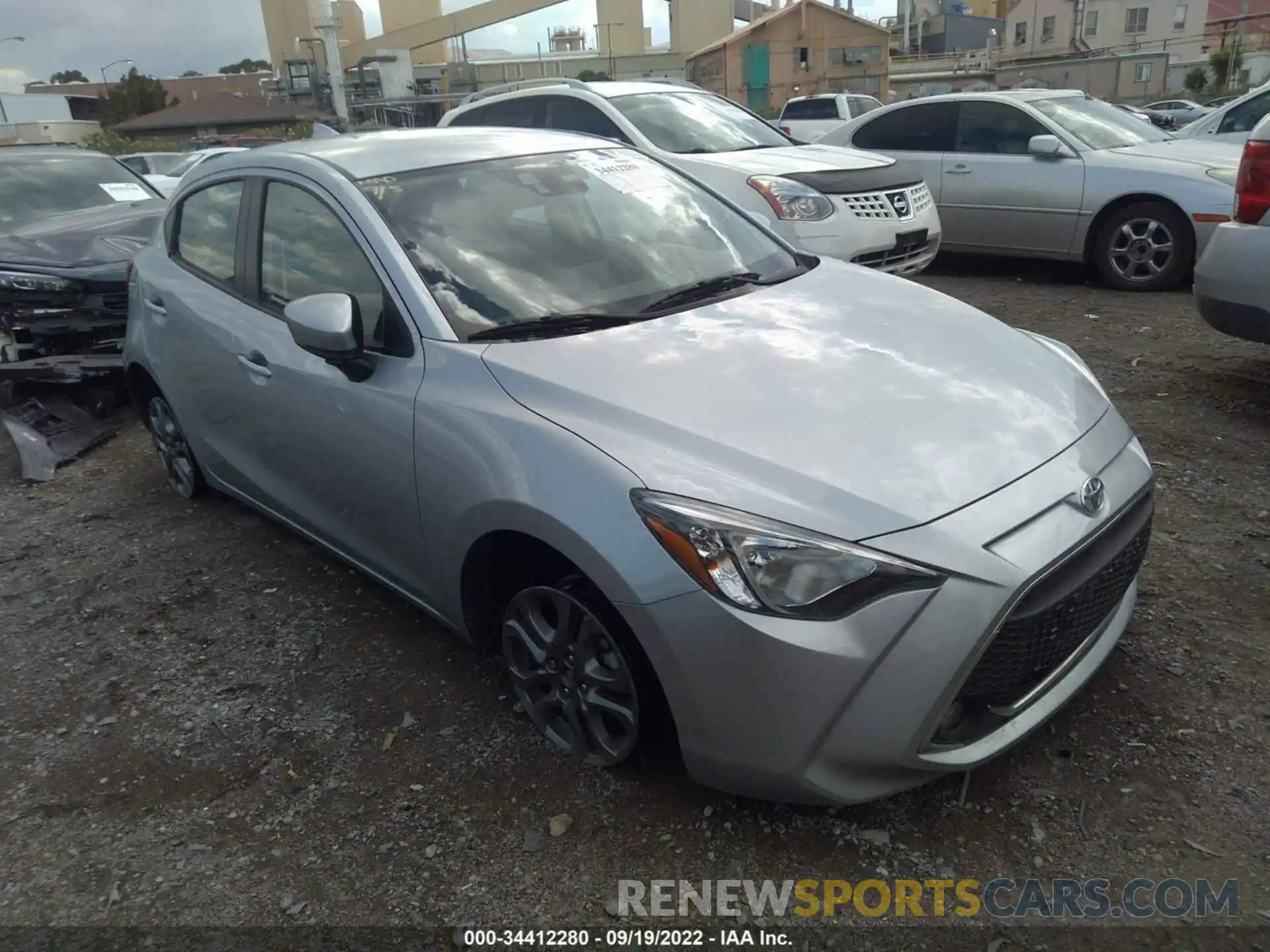 1 Фотография поврежденного автомобиля 3MYDLBJV7LY715917 TOYOTA YARIS HATCHBACK 2020