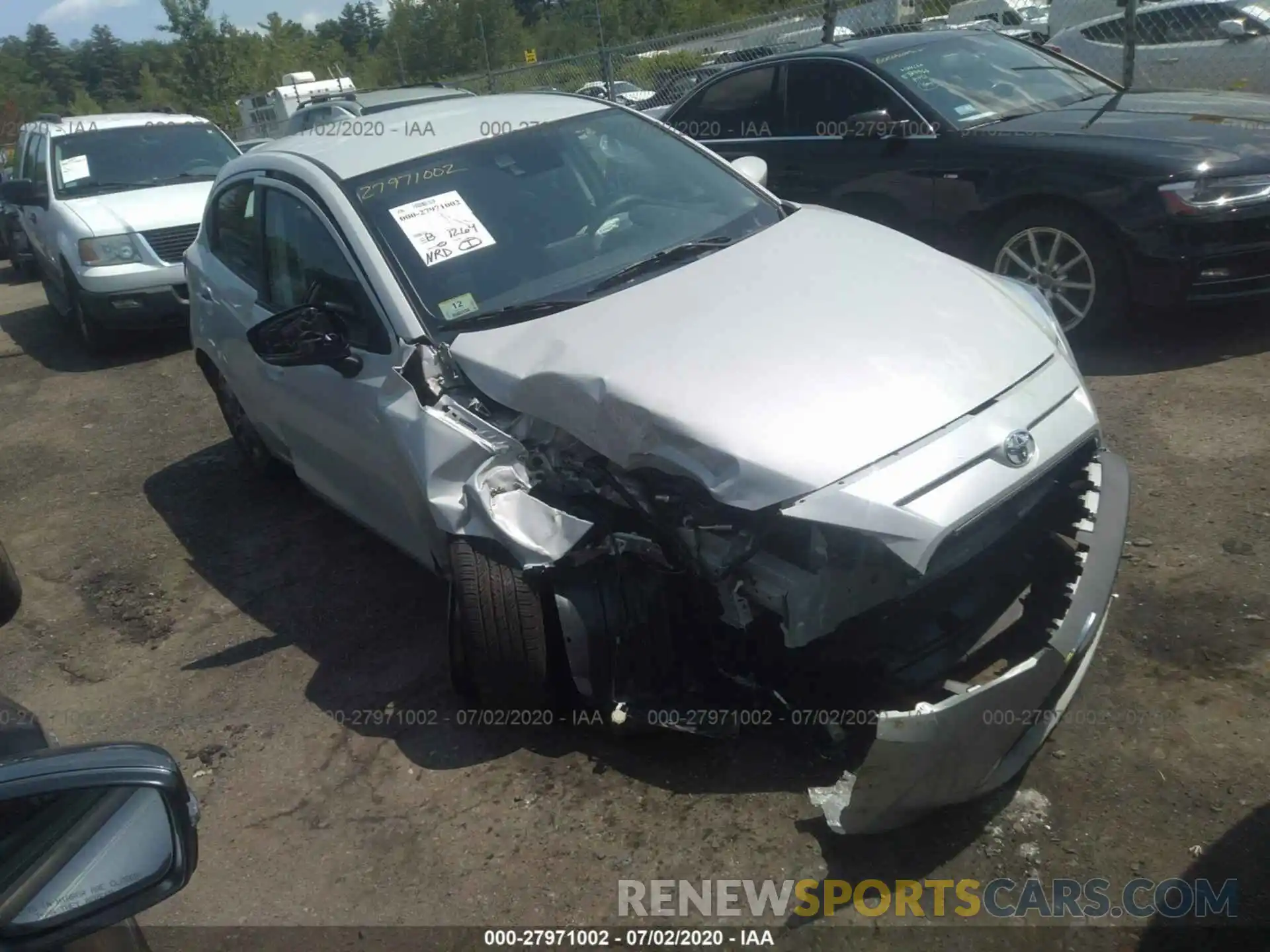 1 Photograph of a damaged car 3MYDLBJV8LY710600 TOYOTA YARIS HATCHBACK 2020